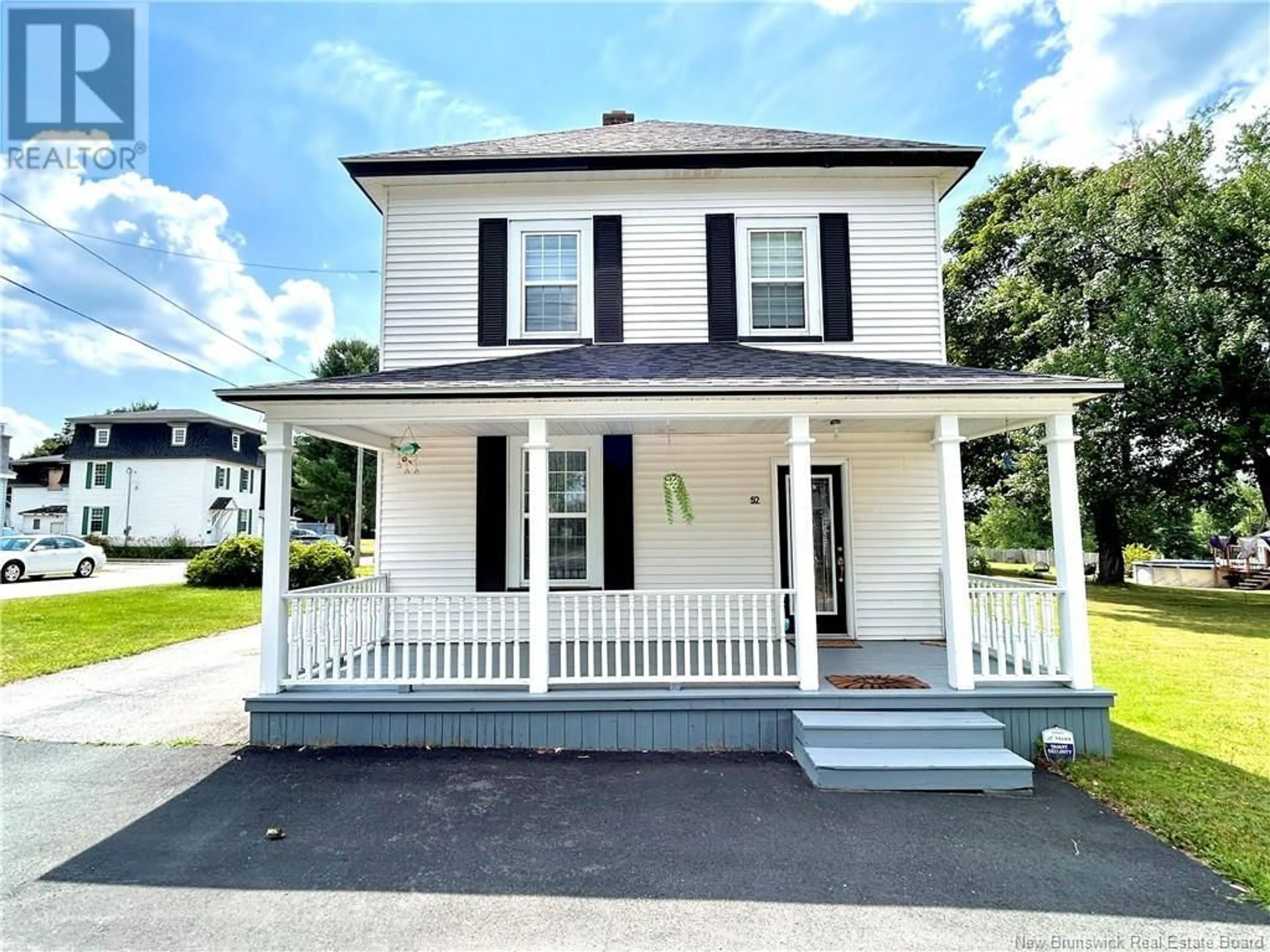 Home with vinyl exterior material, street for 52 PRINCESS STREET, Miramichi New Brunswick E1N2K3