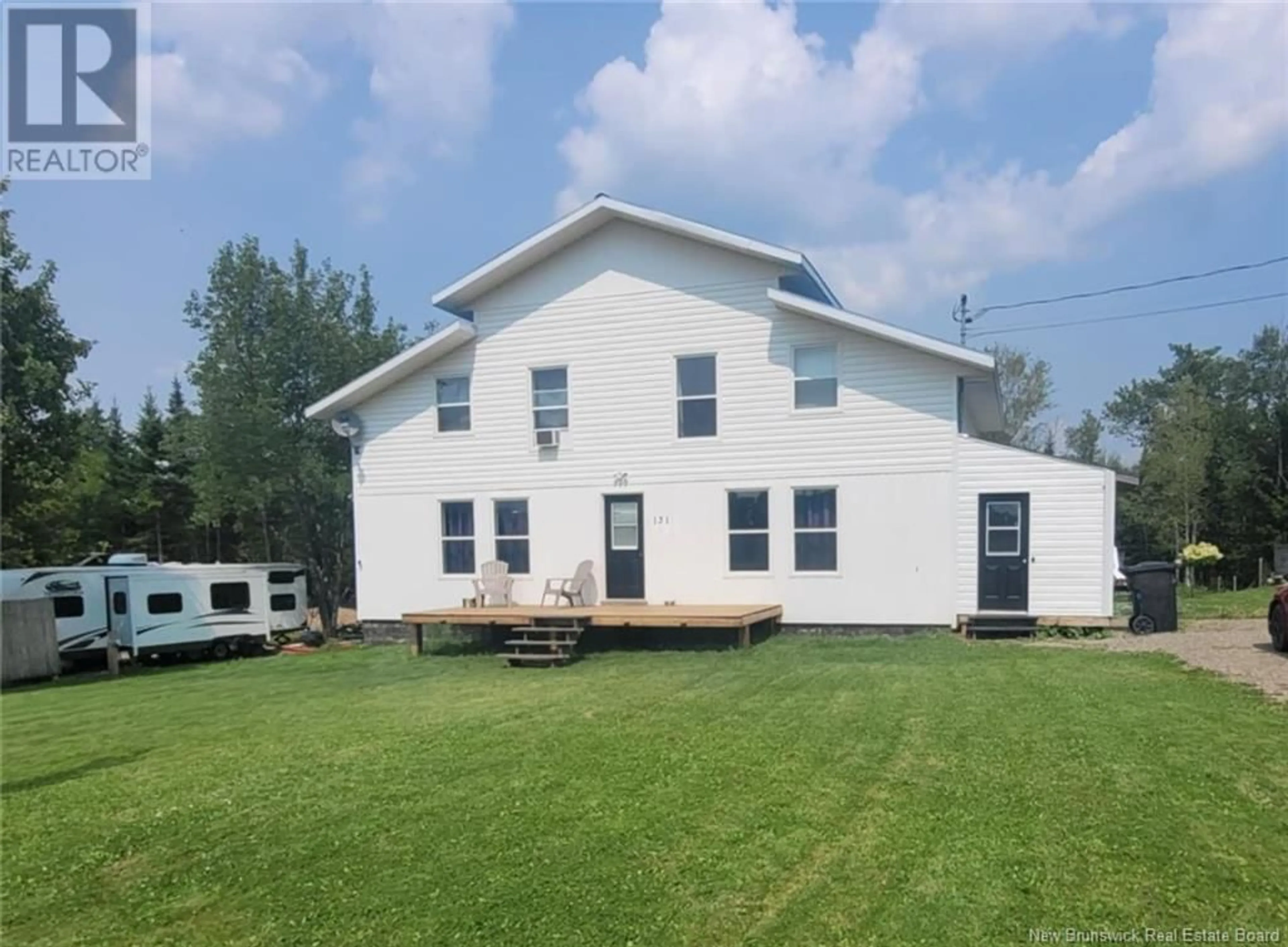 Home with vinyl exterior material, building for 131 BIRCH RIDGE ROAD, Arthurette New Brunswick E7M1L3