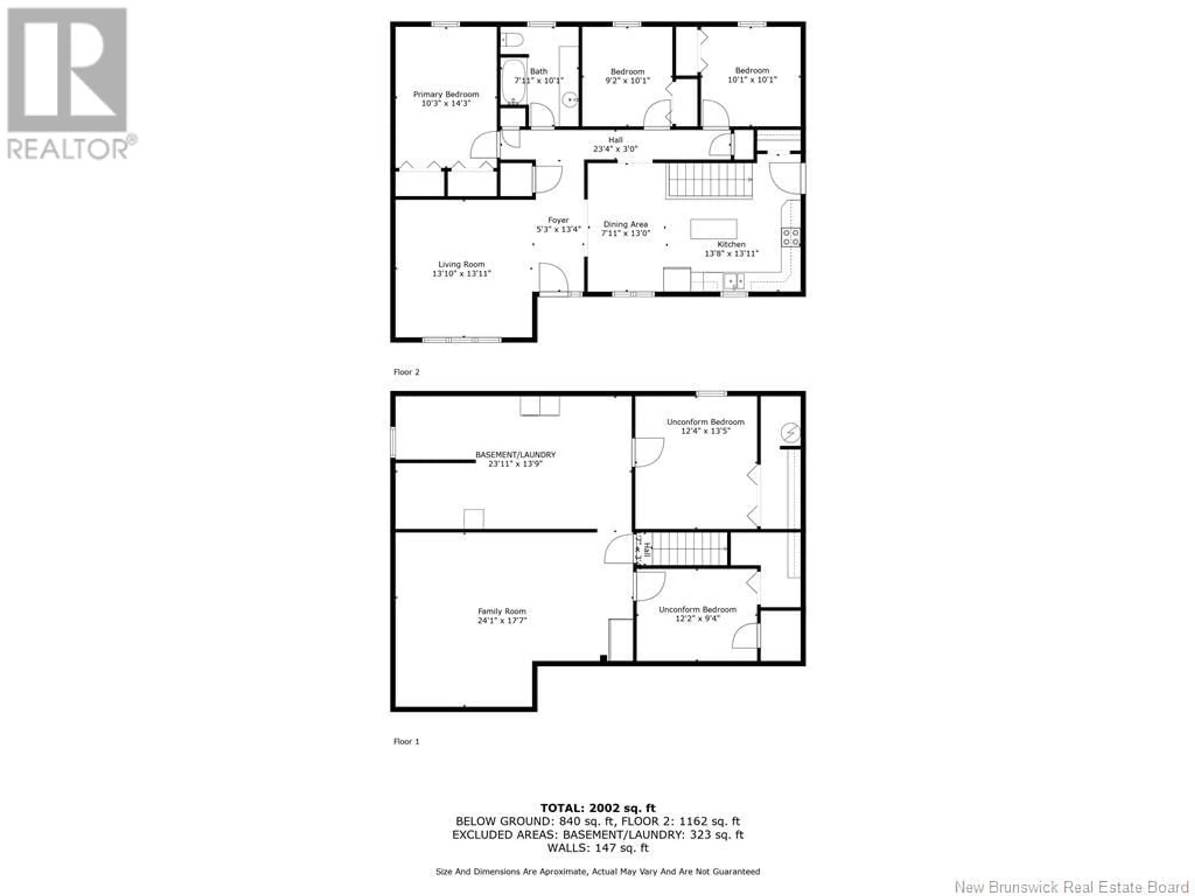 Floor plan for 18 PETITE BRANCHE RD, Acadieville New Brunswick E4Y1N2