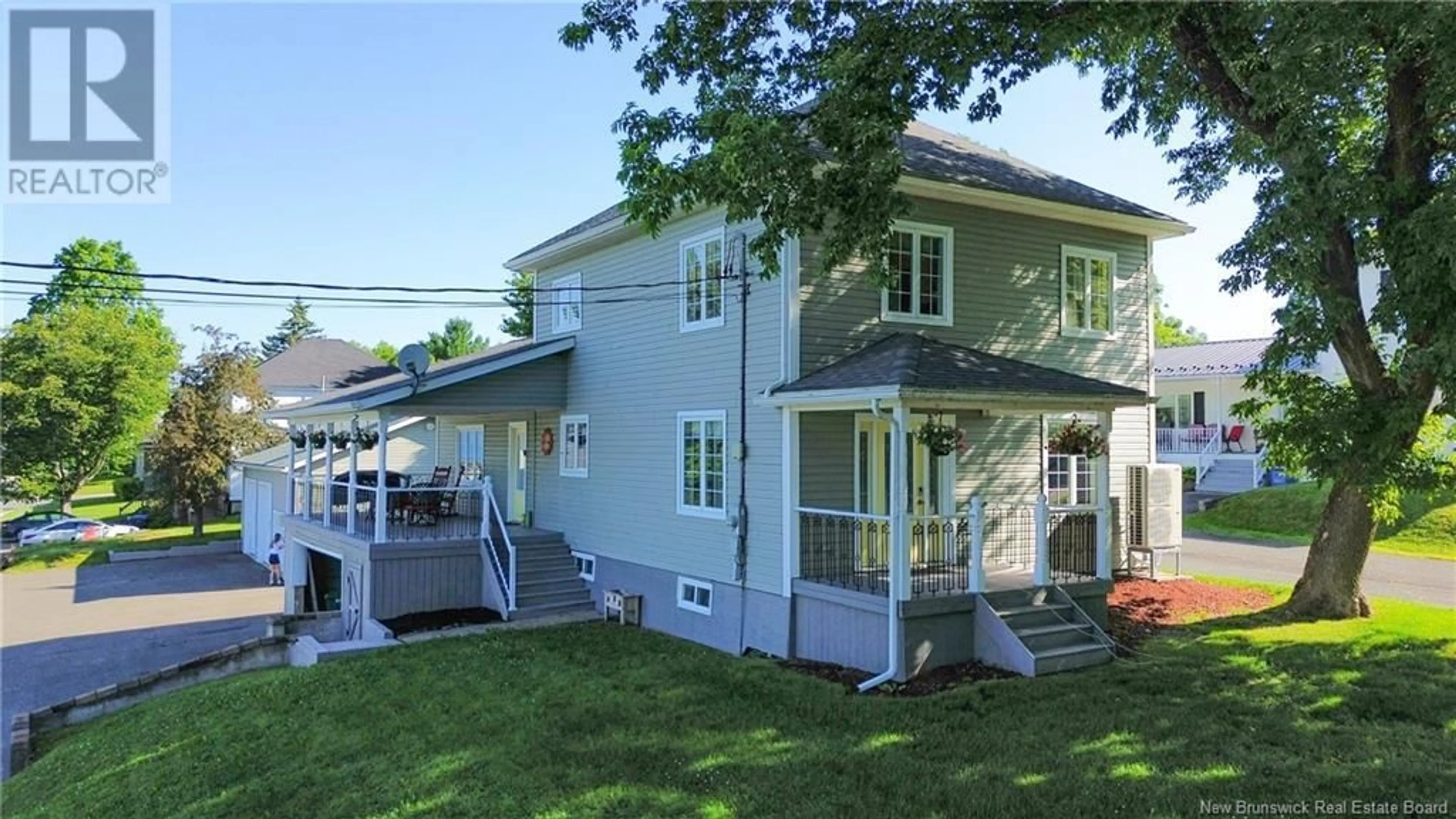 Patio, street for 21 HILLCREST AVENUE, Hartland New Brunswick E7P1M7