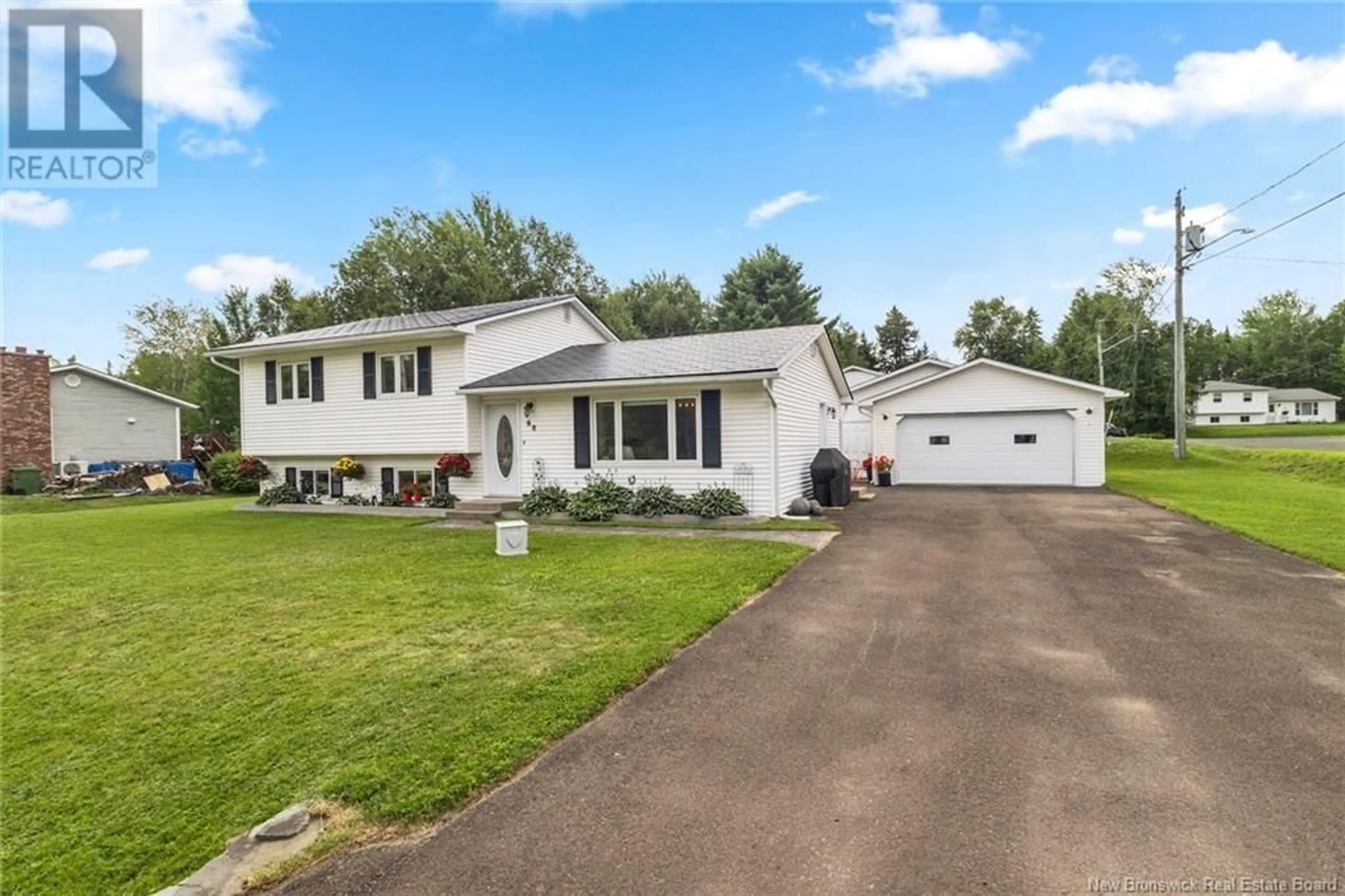 Home with vinyl exterior material, street for 68 HOWE AVENUE, Beaver Dam New Brunswick E3B8A5
