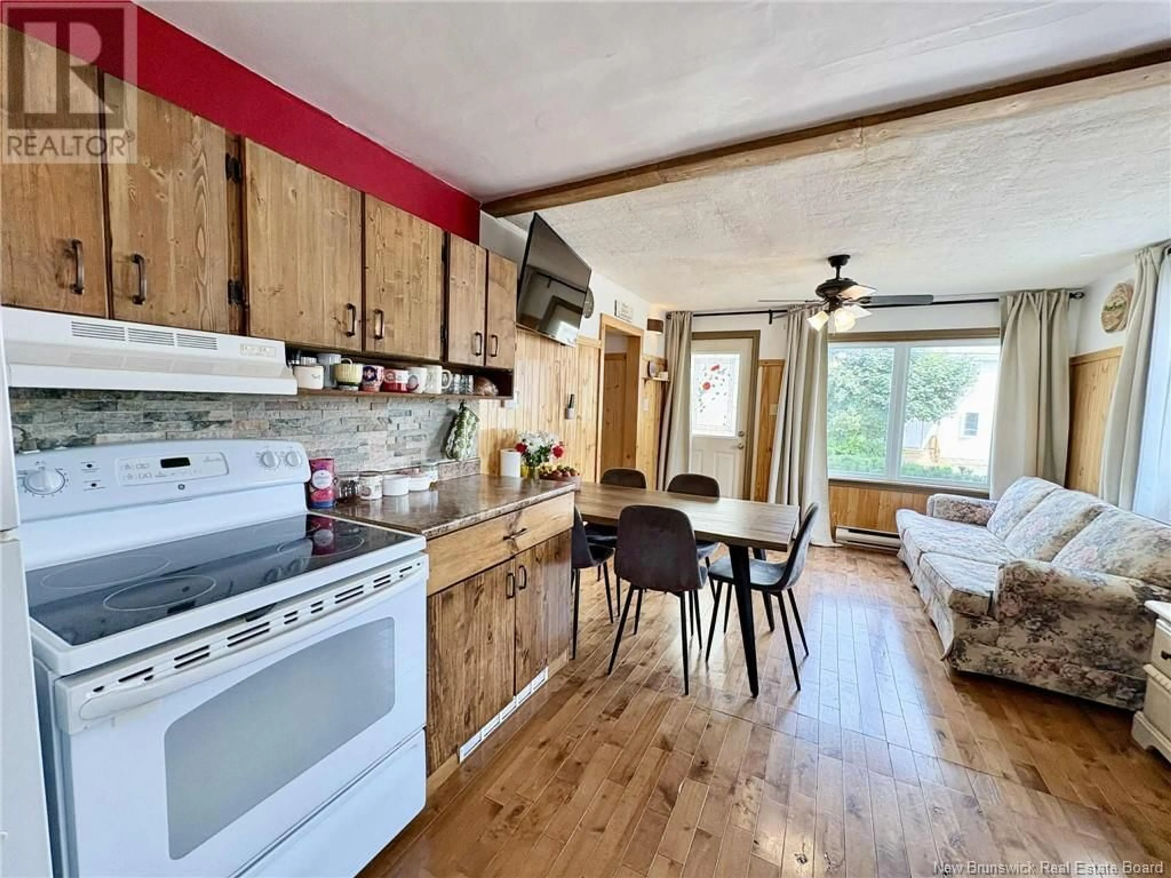 Open concept kitchen, wood/laminate floor for 462 HIGH STREET, Moncton New Brunswick E1C6E1