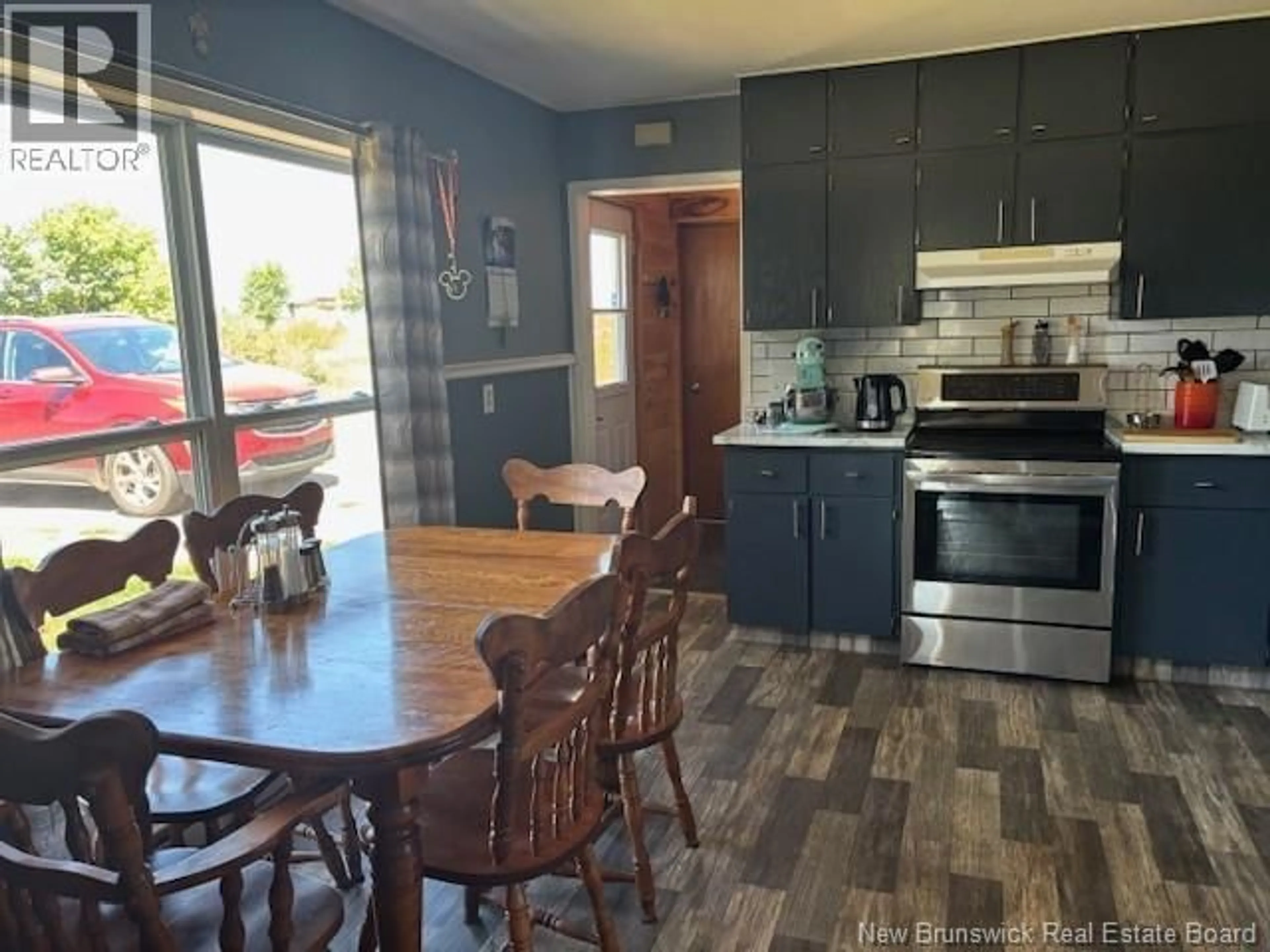 Open concept kitchen, wood/laminate floor for 2343 ROUTE 890, Cornhill New Brunswick E4Z1B5