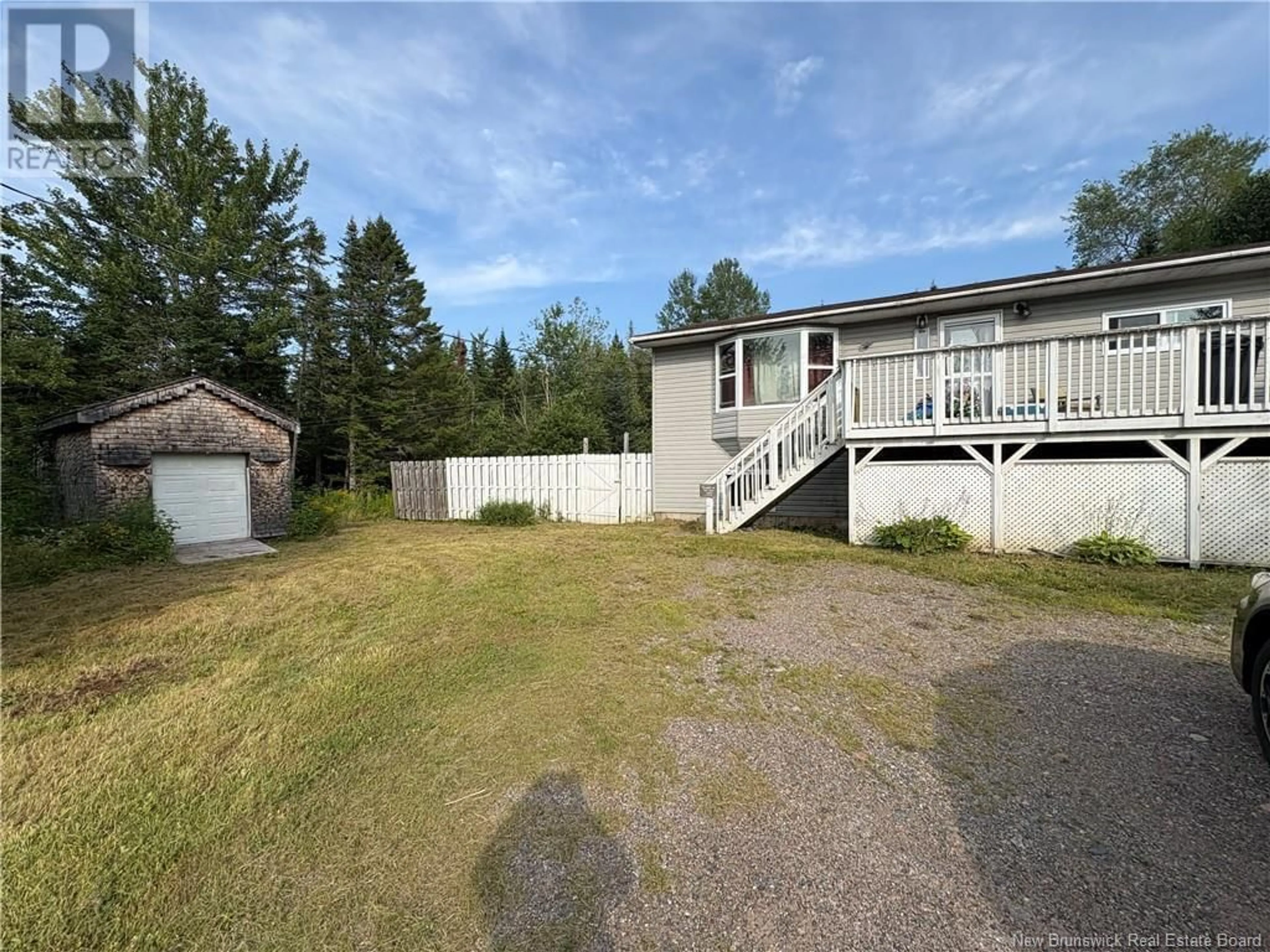 A pic from outside/outdoor area/front of a property/back of a property/a pic from drone, unknown for 232 BRITTAIN ROAD, Nerepis New Brunswick E5K3R9