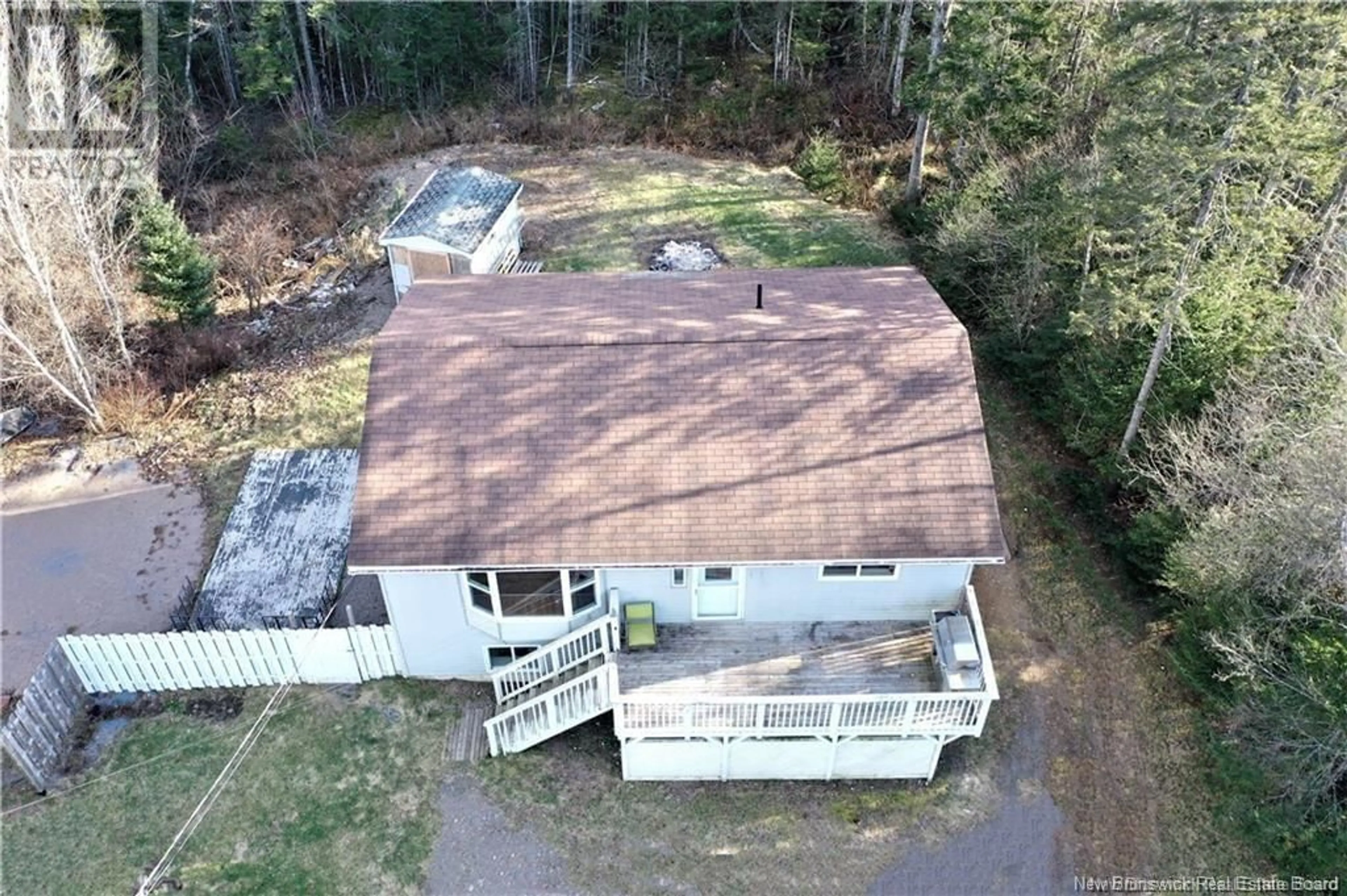 A pic from outside/outdoor area/front of a property/back of a property/a pic from drone, building for 232 BRITTAIN ROAD, Nerepis New Brunswick E5K3R9