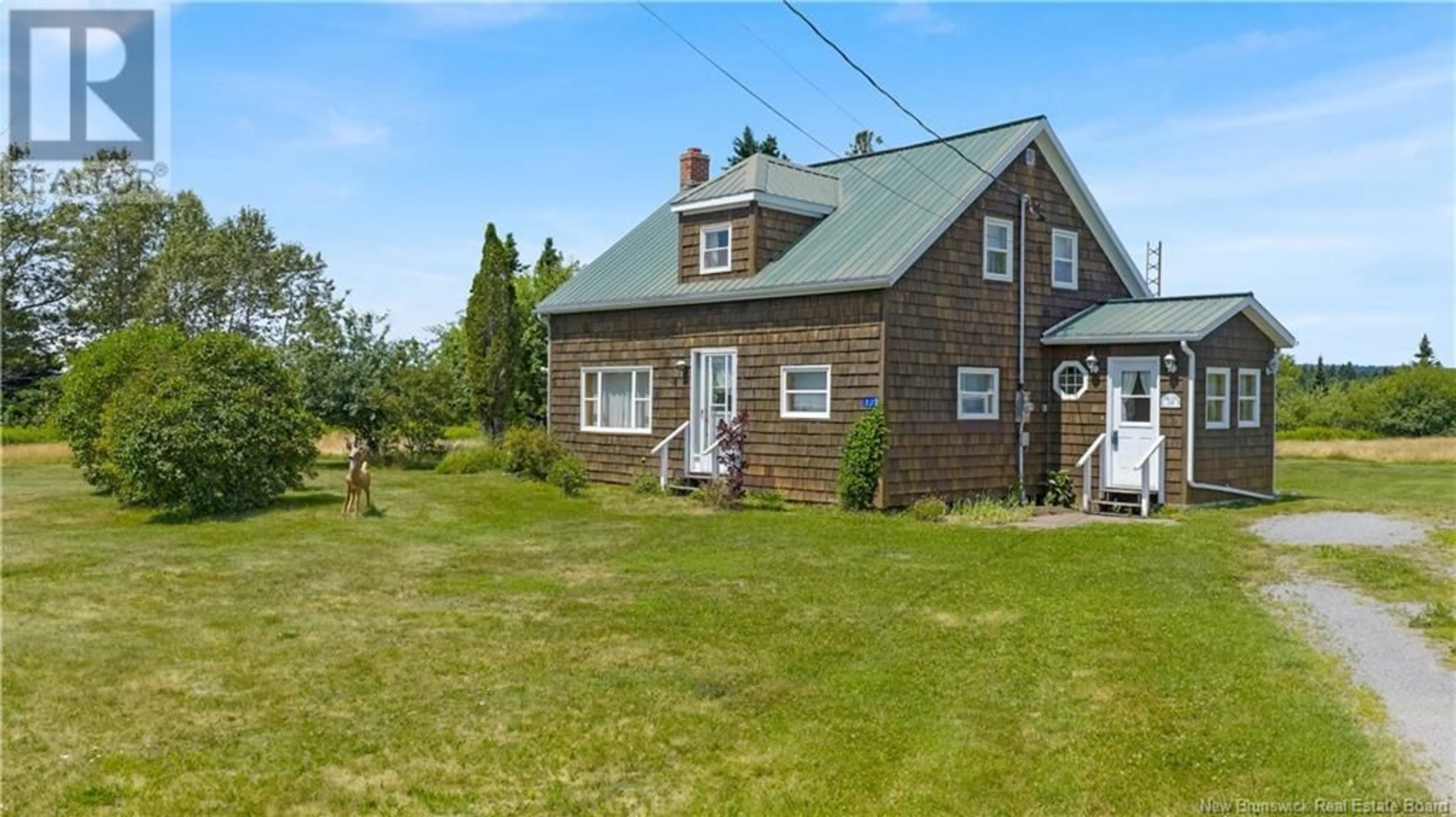 A pic from outside/outdoor area/front of a property/back of a property/a pic from drone, building for 139 BIG SALMON RIVER ROAD, Bay View New Brunswick E5R1J8