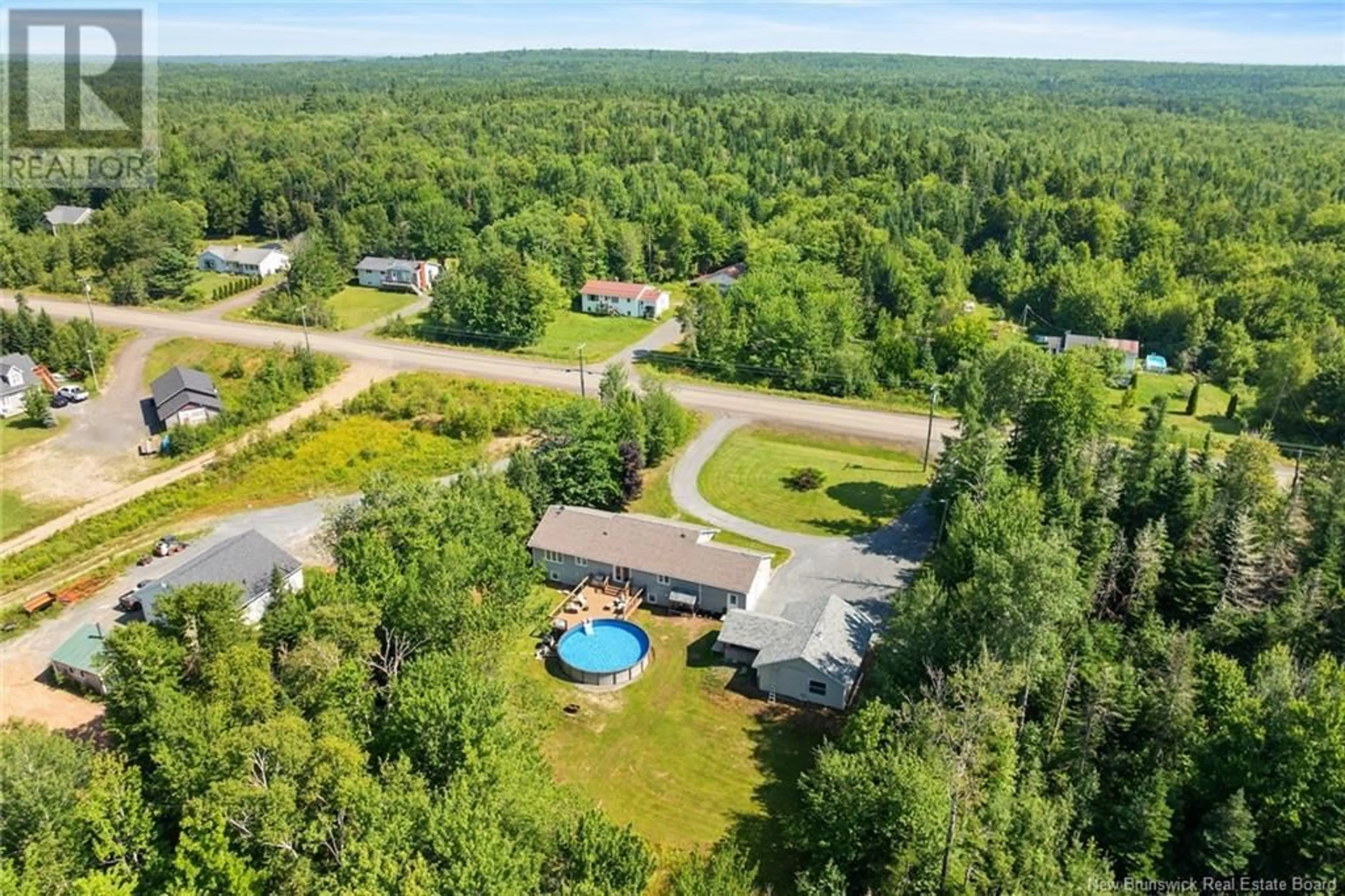 A pic from outside/outdoor area/front of a property/back of a property/a pic from drone, water/lake/river/ocean view for 2291 ROUTE 620, Royal Road New Brunswick E3G6N9
