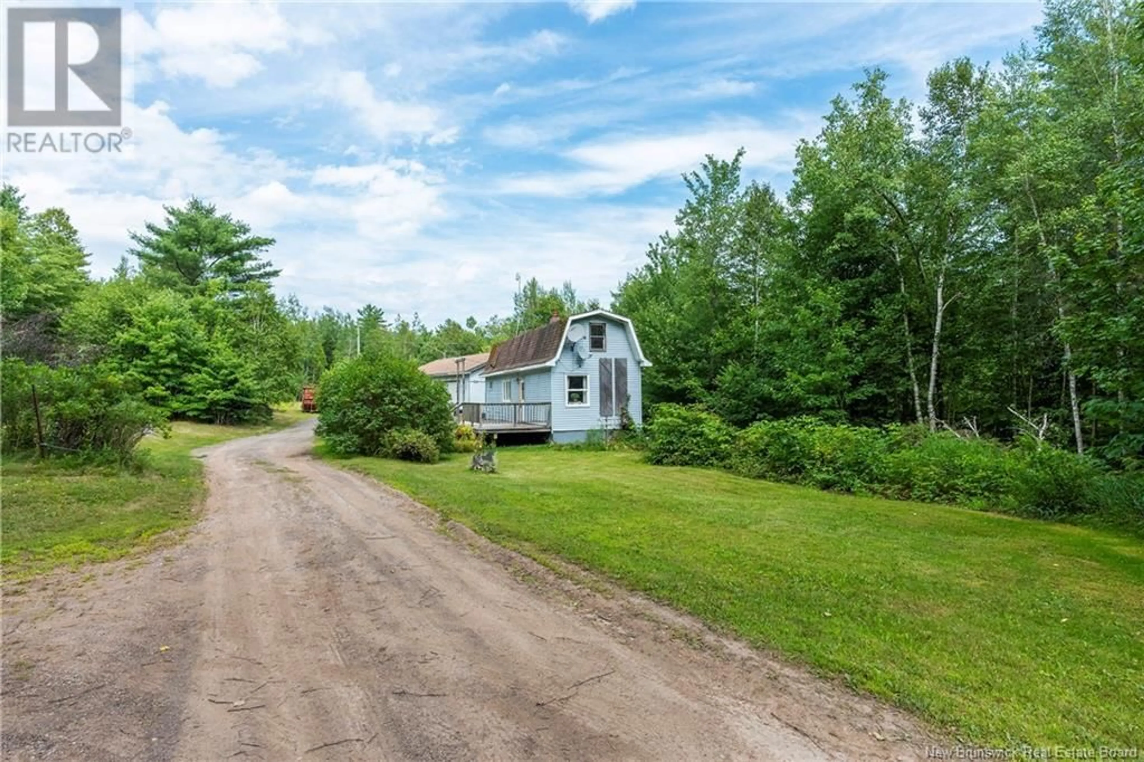 A pic from outside/outdoor area/front of a property/back of a property/a pic from drone, street for 206 HARPER SETTLEMENT ROAD, Anagance New Brunswick E4Z1E1