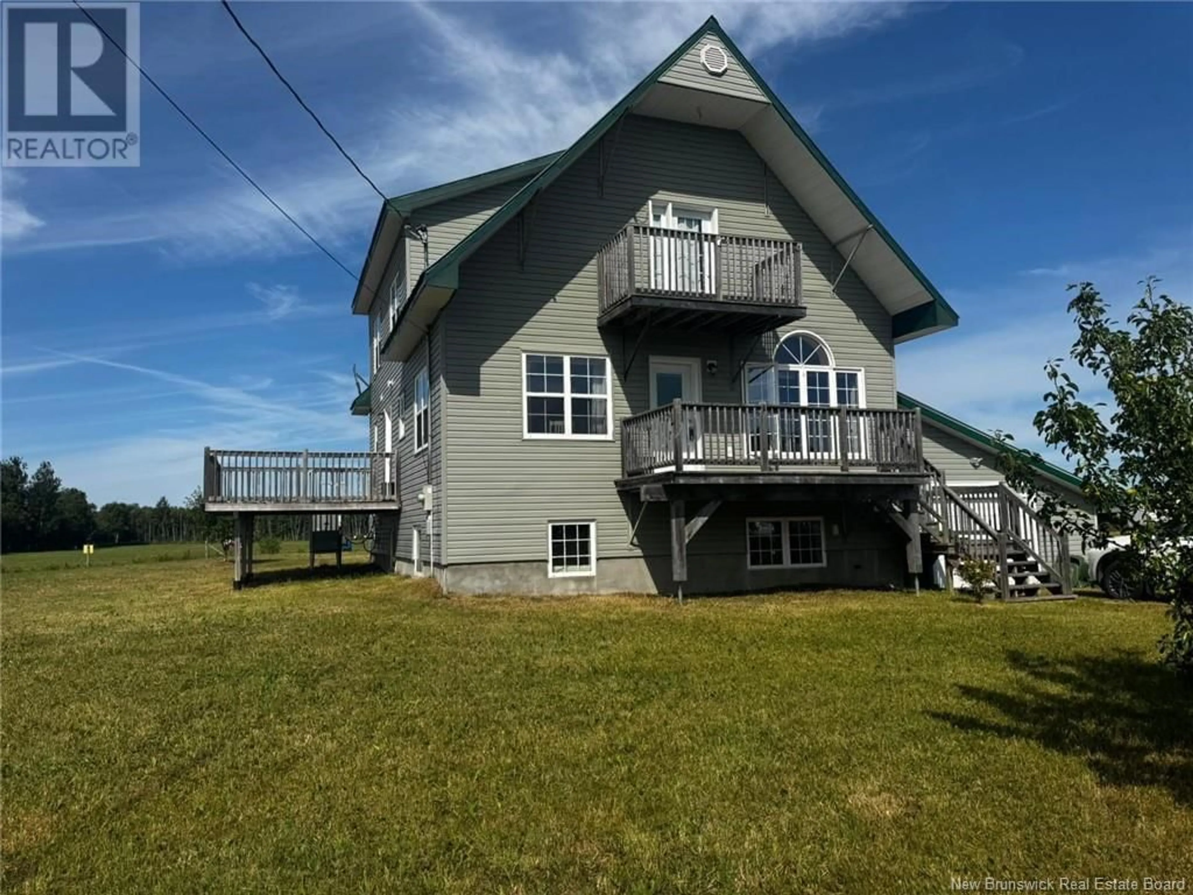 A pic from outside/outdoor area/front of a property/back of a property/a pic from drone, unknown for 811 SAINT PIERRE, Rogersville New Brunswick E4Y1L4