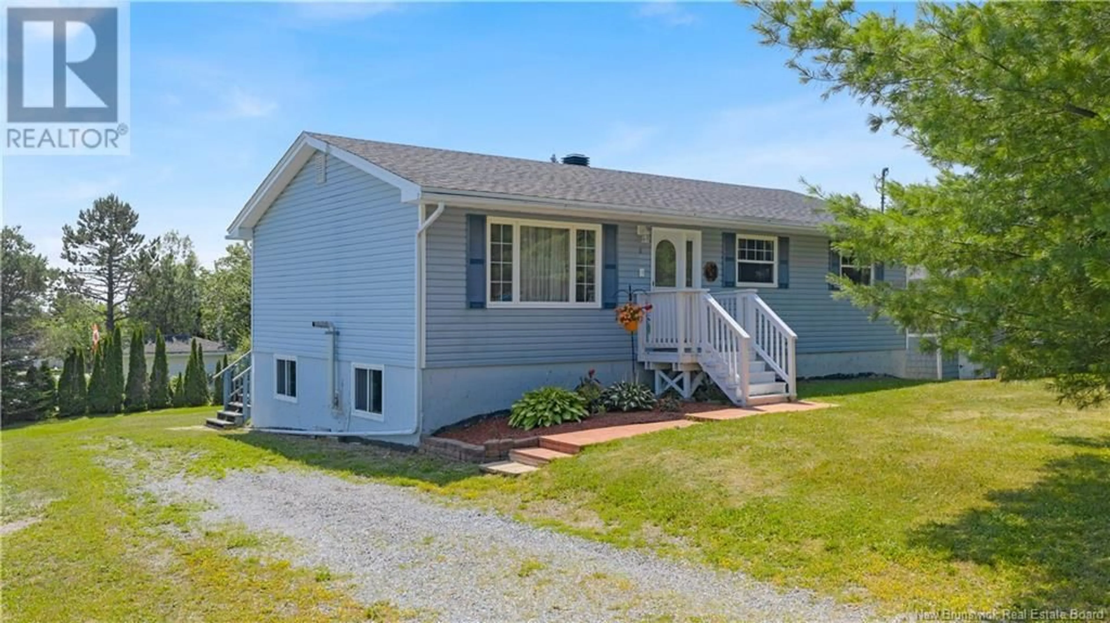 Home with vinyl exterior material, street for 6 OAKHILL DRIVE, Rowley New Brunswick E2S2H1