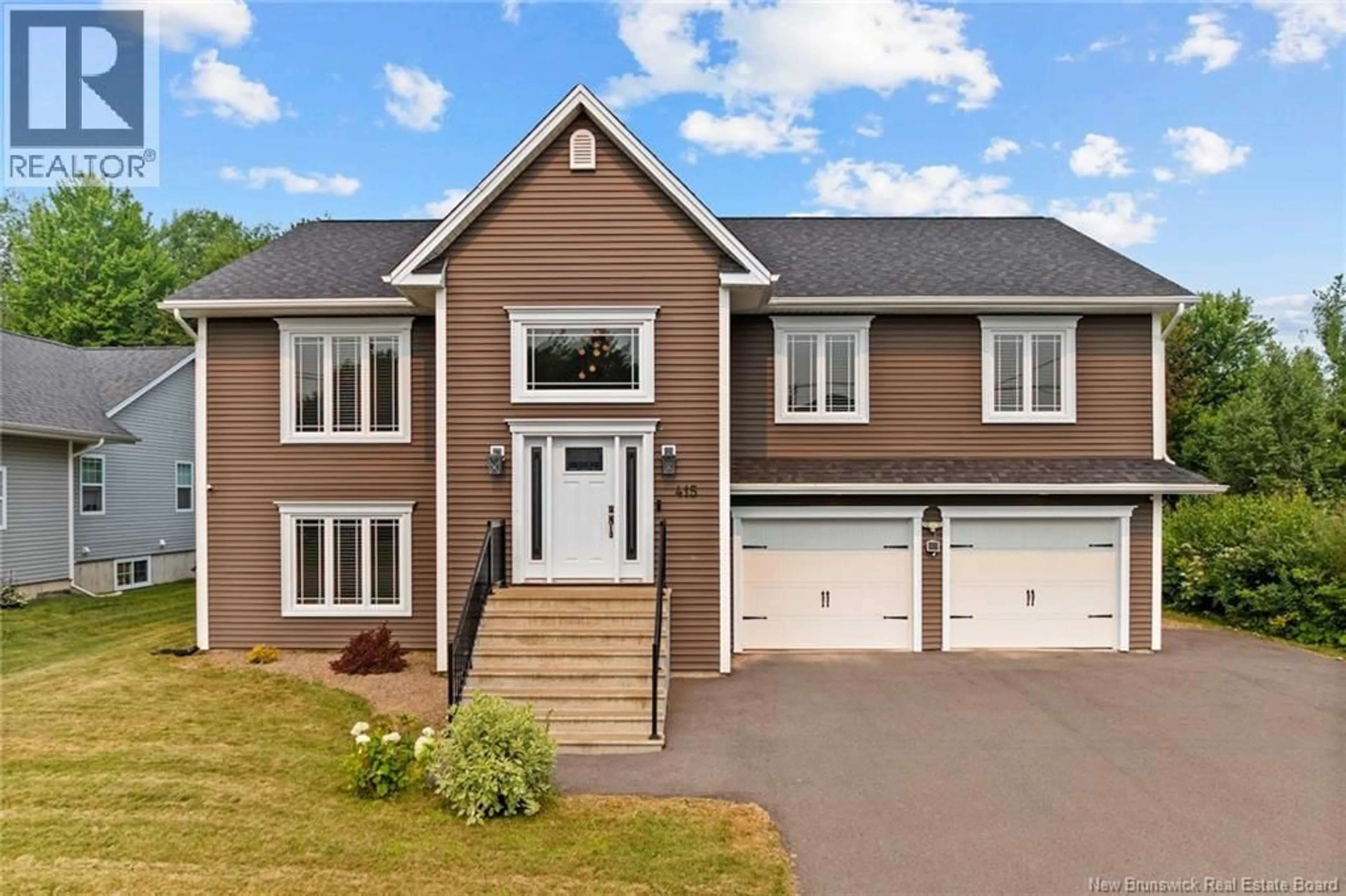 Home with brick exterior material, street for 415 GOODINE STREET, Fredericton New Brunswick E3B0H7