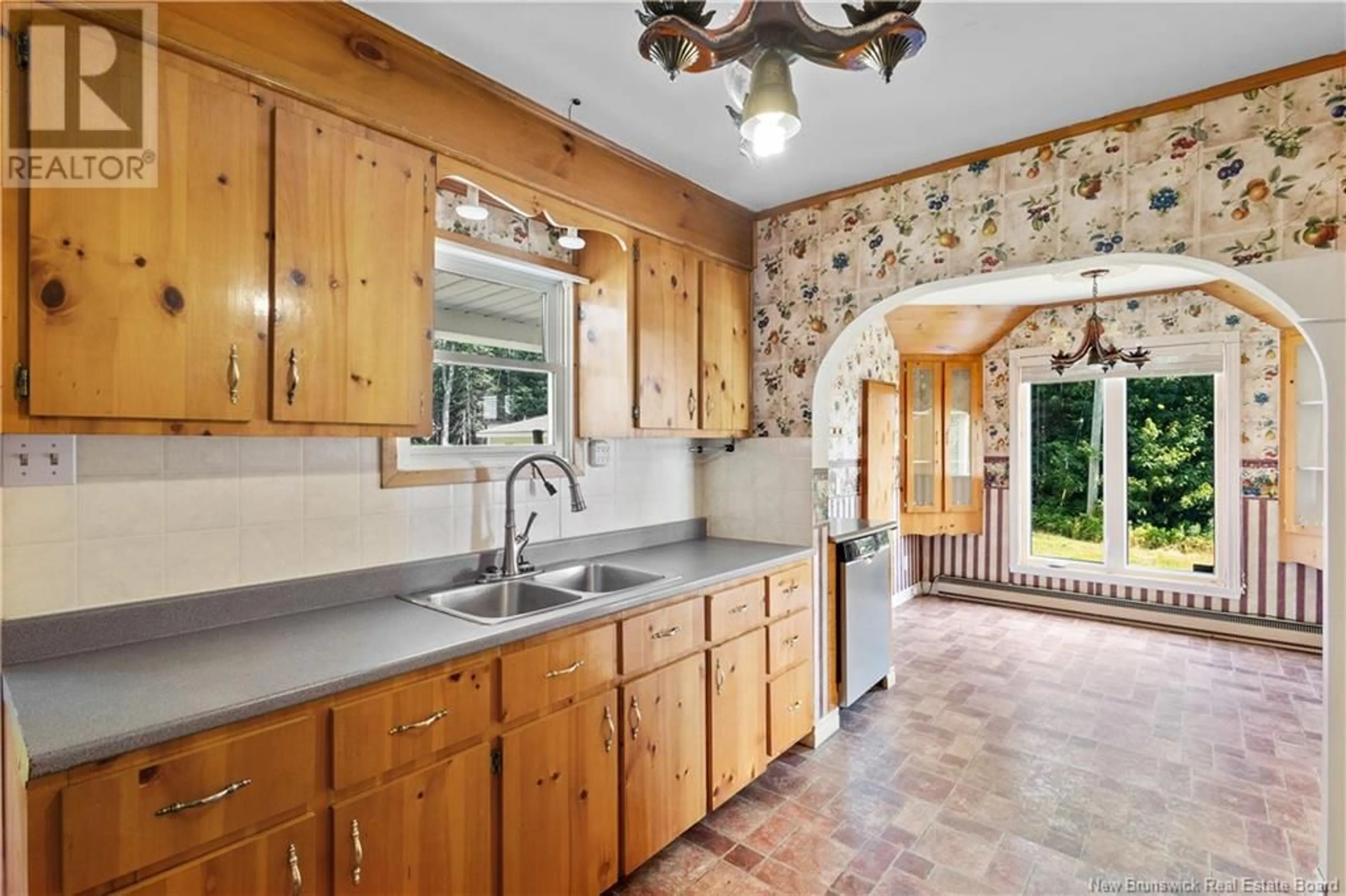 Standard kitchen, ceramic/tile floor for 30 JOHNSON ROAD, Lower Newcastle New Brunswick E1V7G9