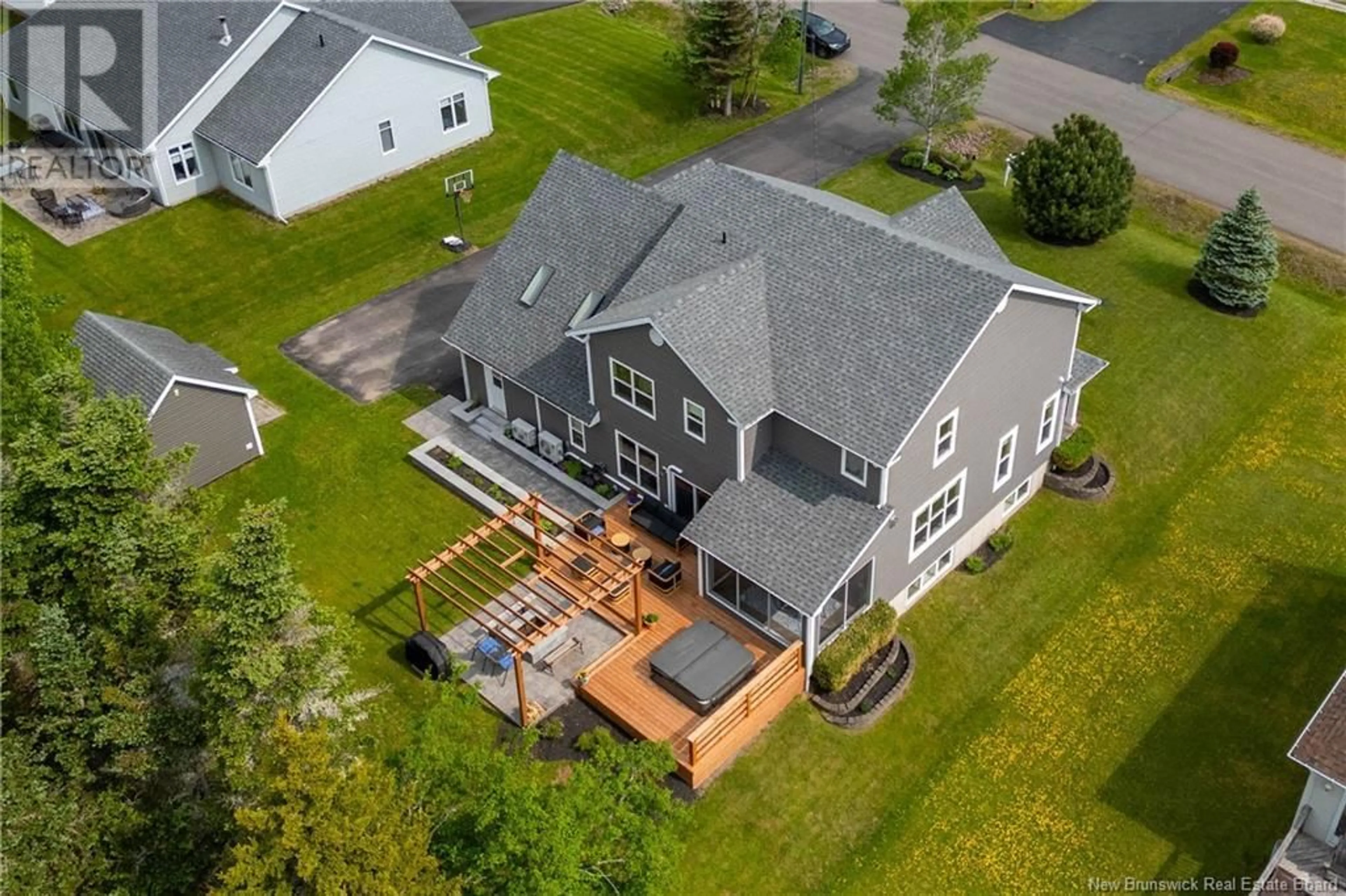 A pic from outside/outdoor area/front of a property/back of a property/a pic from drone, building for 64 FAWCETT AVENUE, Sackville New Brunswick E4L3W9