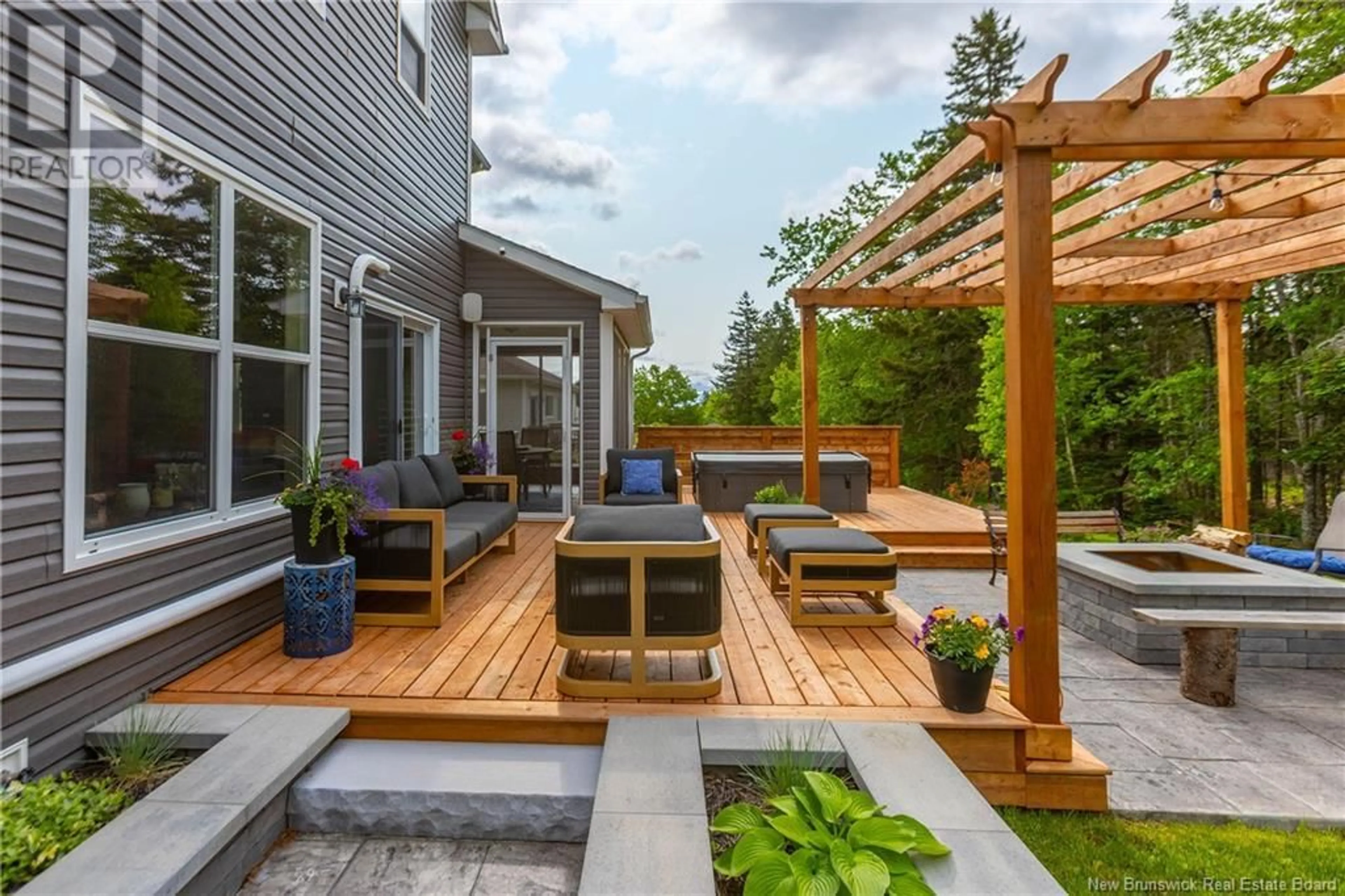 Patio, street for 64 FAWCETT AVENUE, Sackville New Brunswick E4L3W9