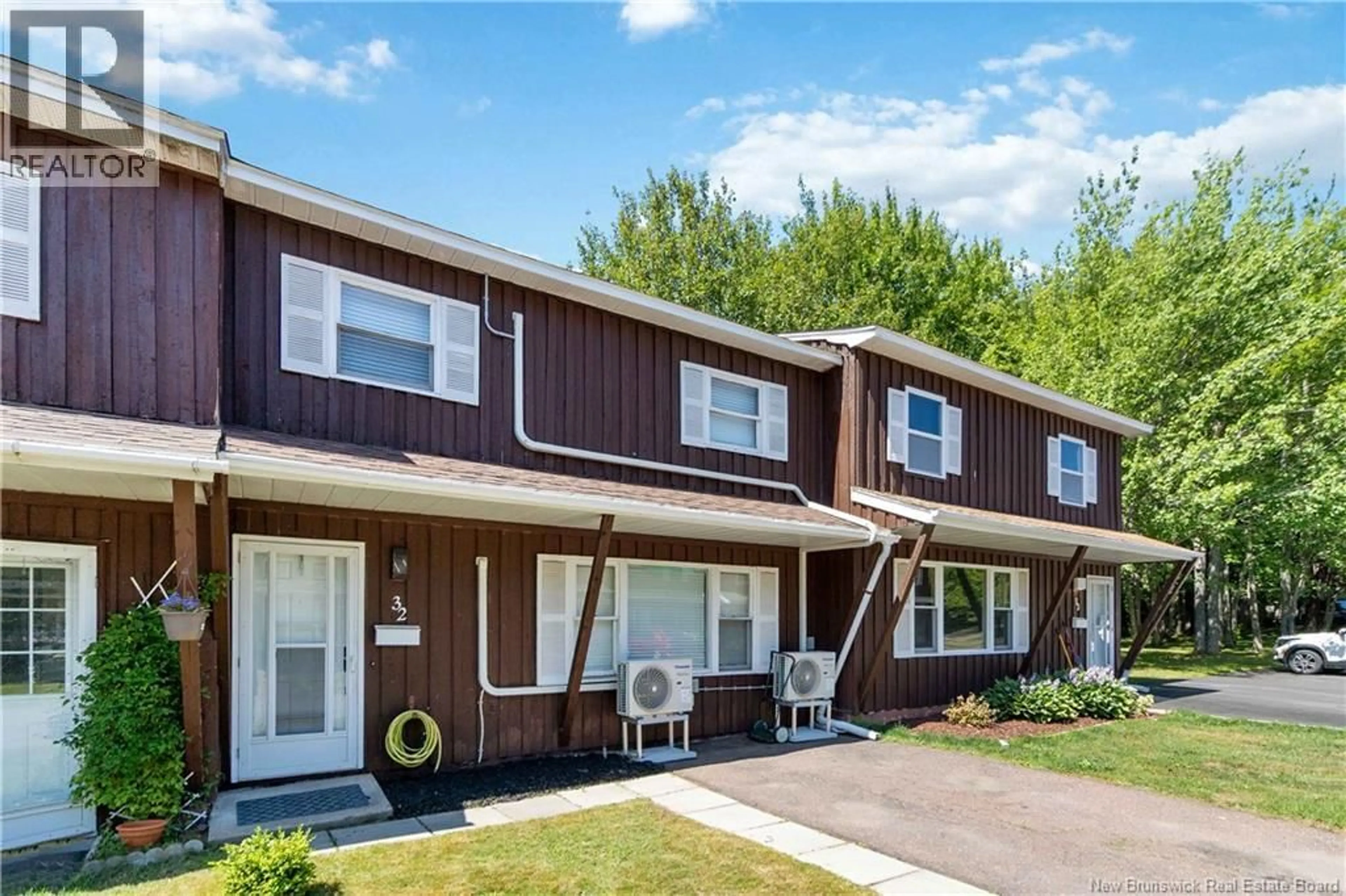 Home with vinyl exterior material, street for 32 - 45 TRITES ROAD, Riverview New Brunswick E1B4M2