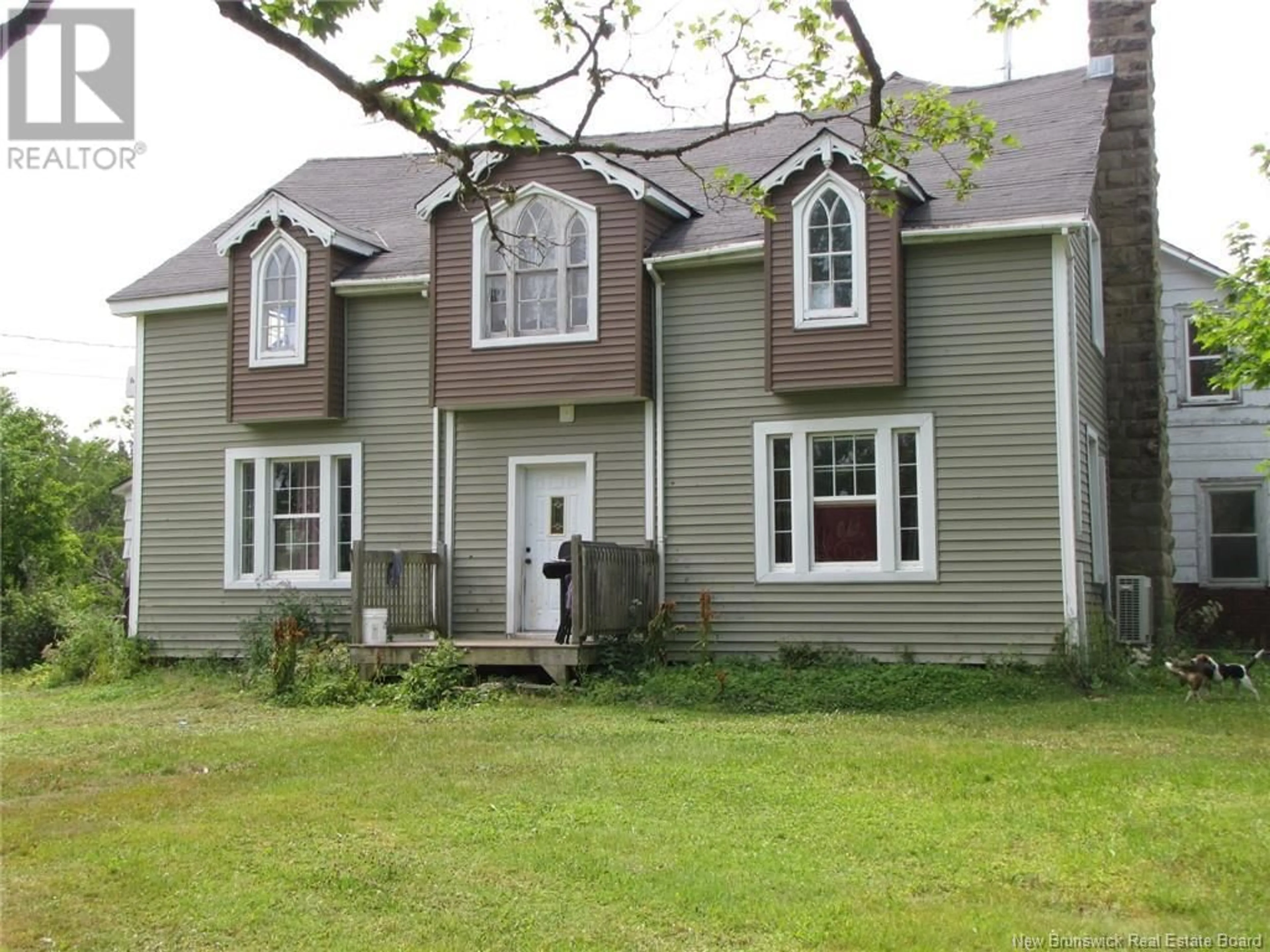 Home with vinyl exterior material, street for 5031 MAIN STREET, Dorchester New Brunswick E4K2X7