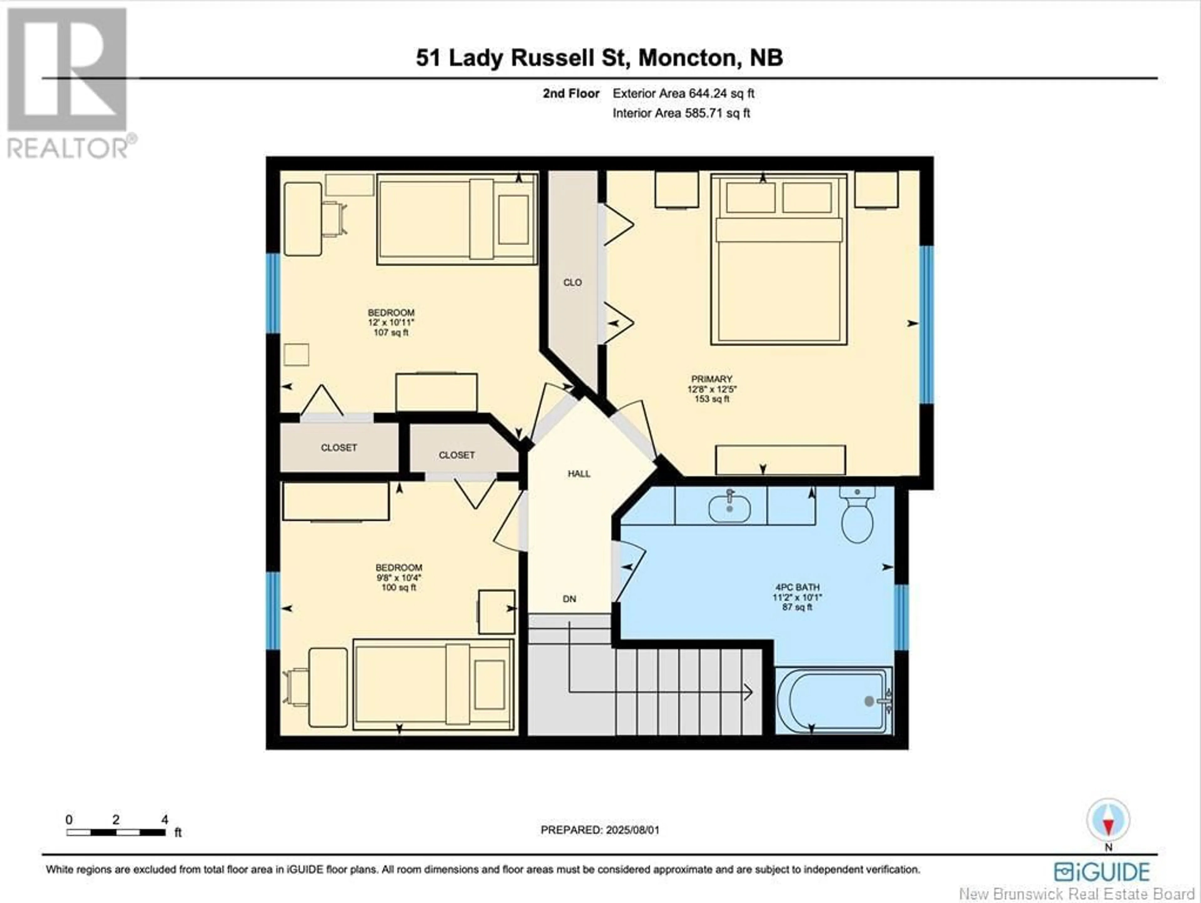 Floor plan for 51 LADY RUSSELL STREET, Moncton New Brunswick E1E0C4