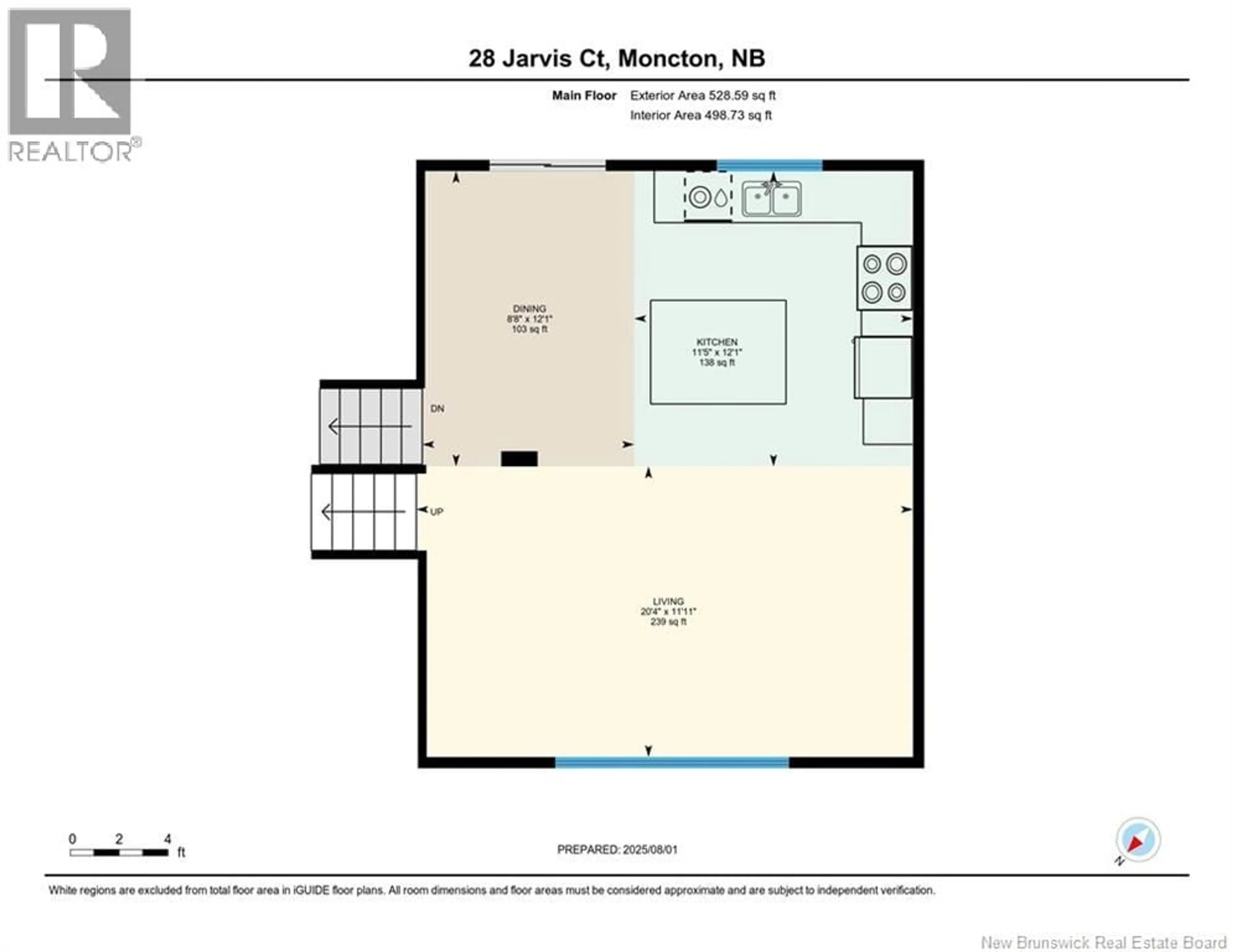 Floor plan for 28 JARVIS COURT, Moncton New Brunswick E1A5J4