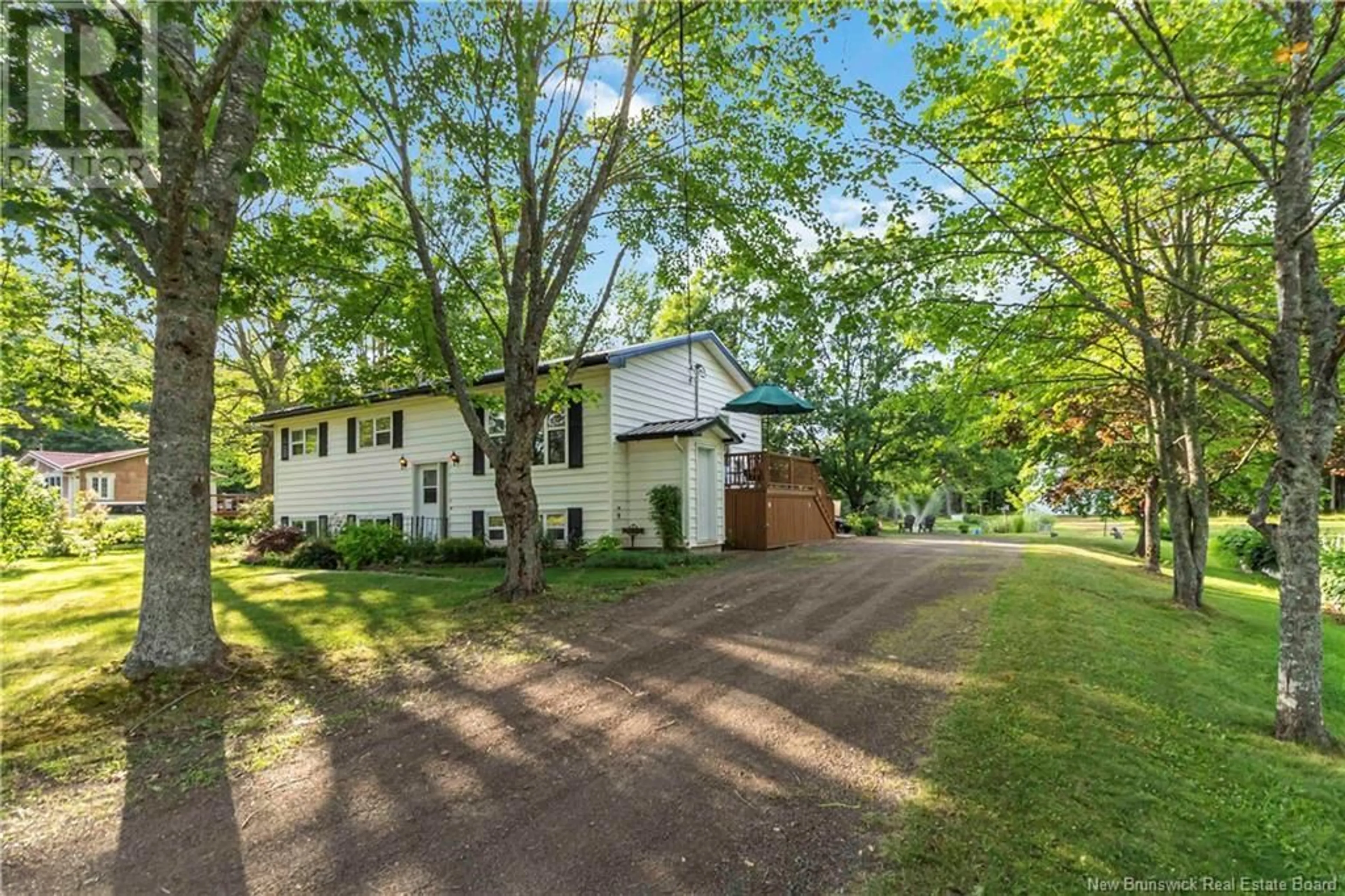 A pic from outside/outdoor area/front of a property/back of a property/a pic from drone, street for 110 CAPE BRETON ROAD, Irishtown New Brunswick E1H1W9