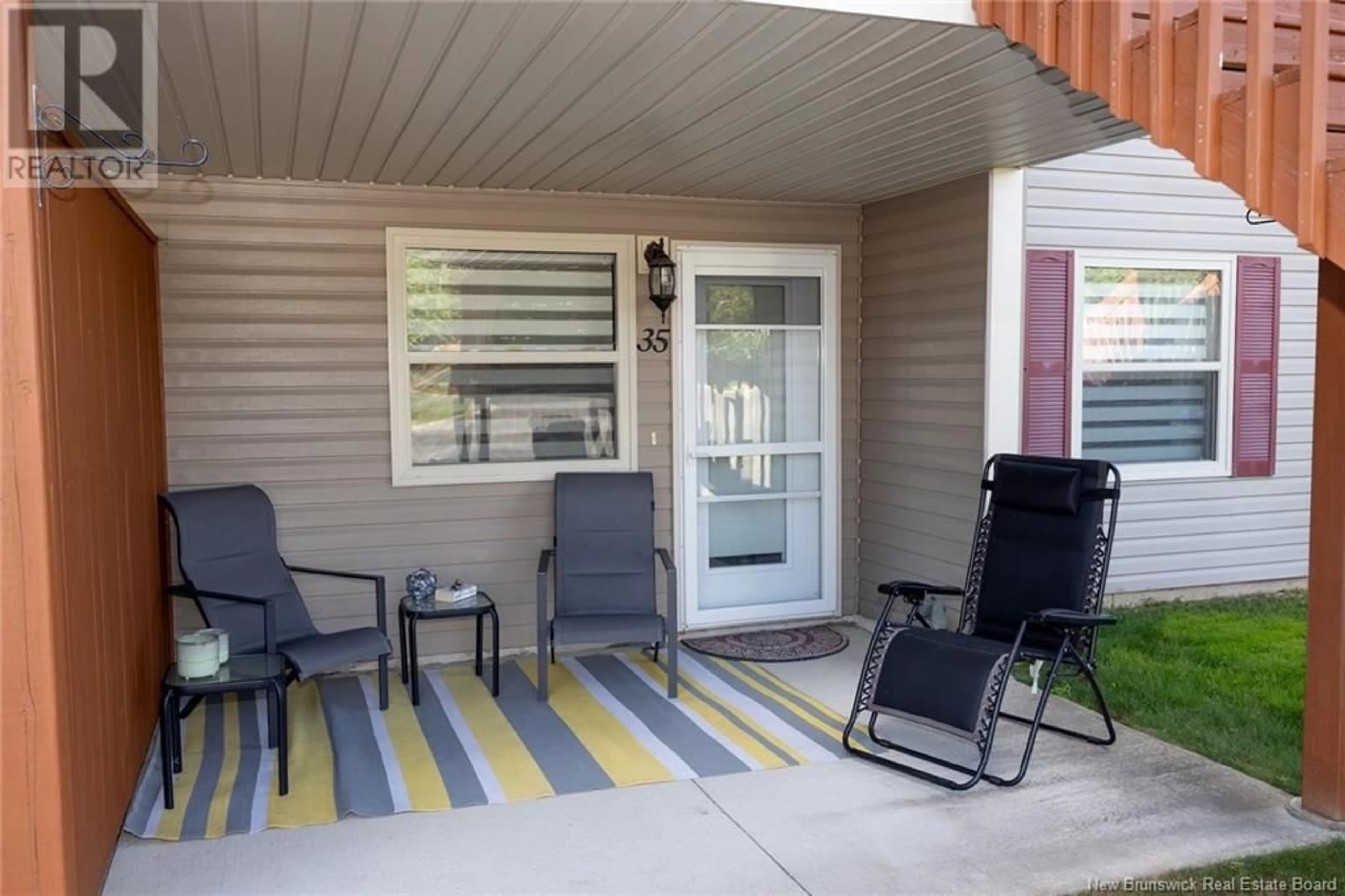 Patio, street for 35 - 20 TRAILSIDE LANE, Fredericton New Brunswick E3A1R7