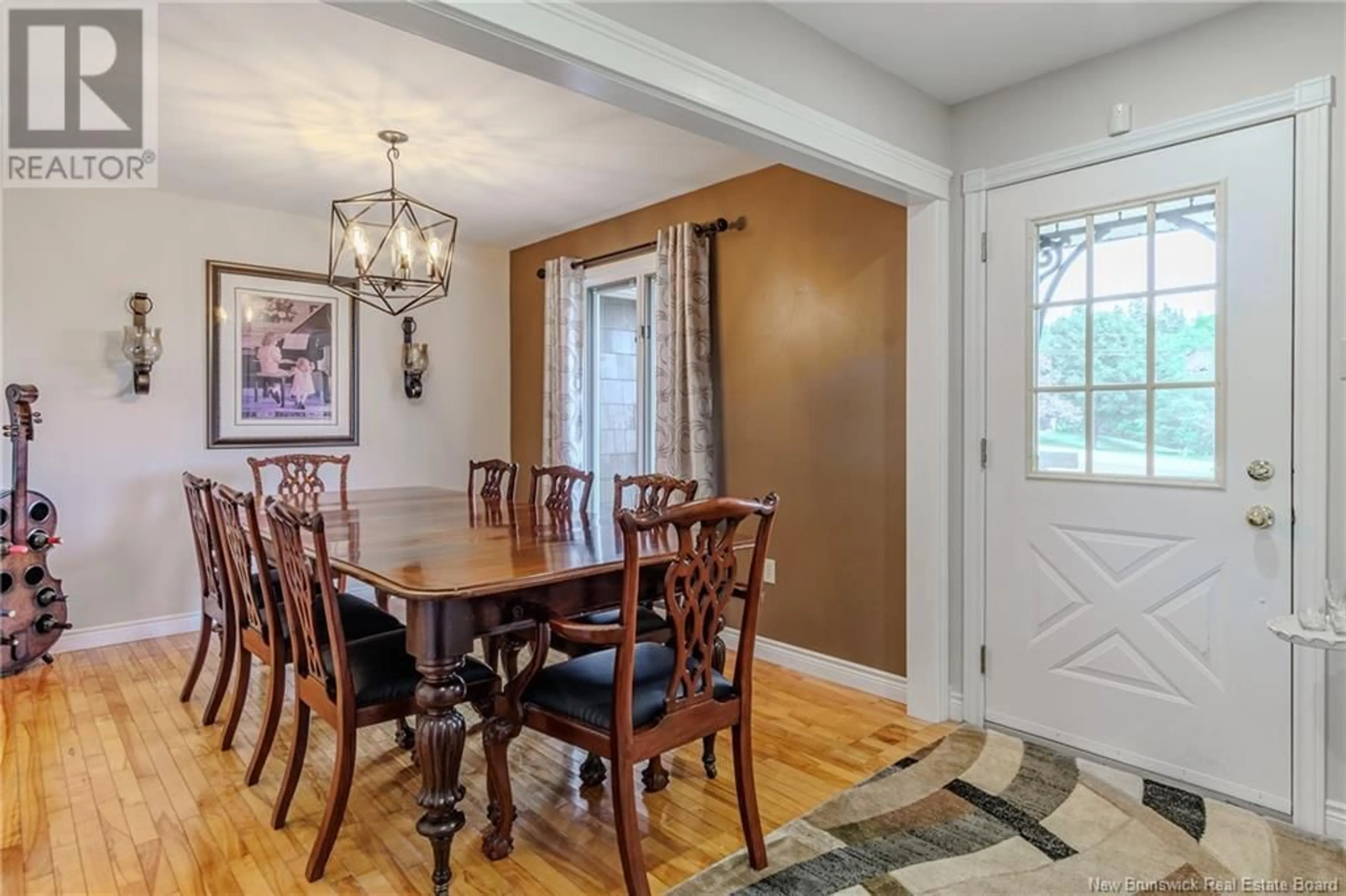 Dining room, wood/laminate floor for 14 NINA STREET, Saint John New Brunswick E2N1N5