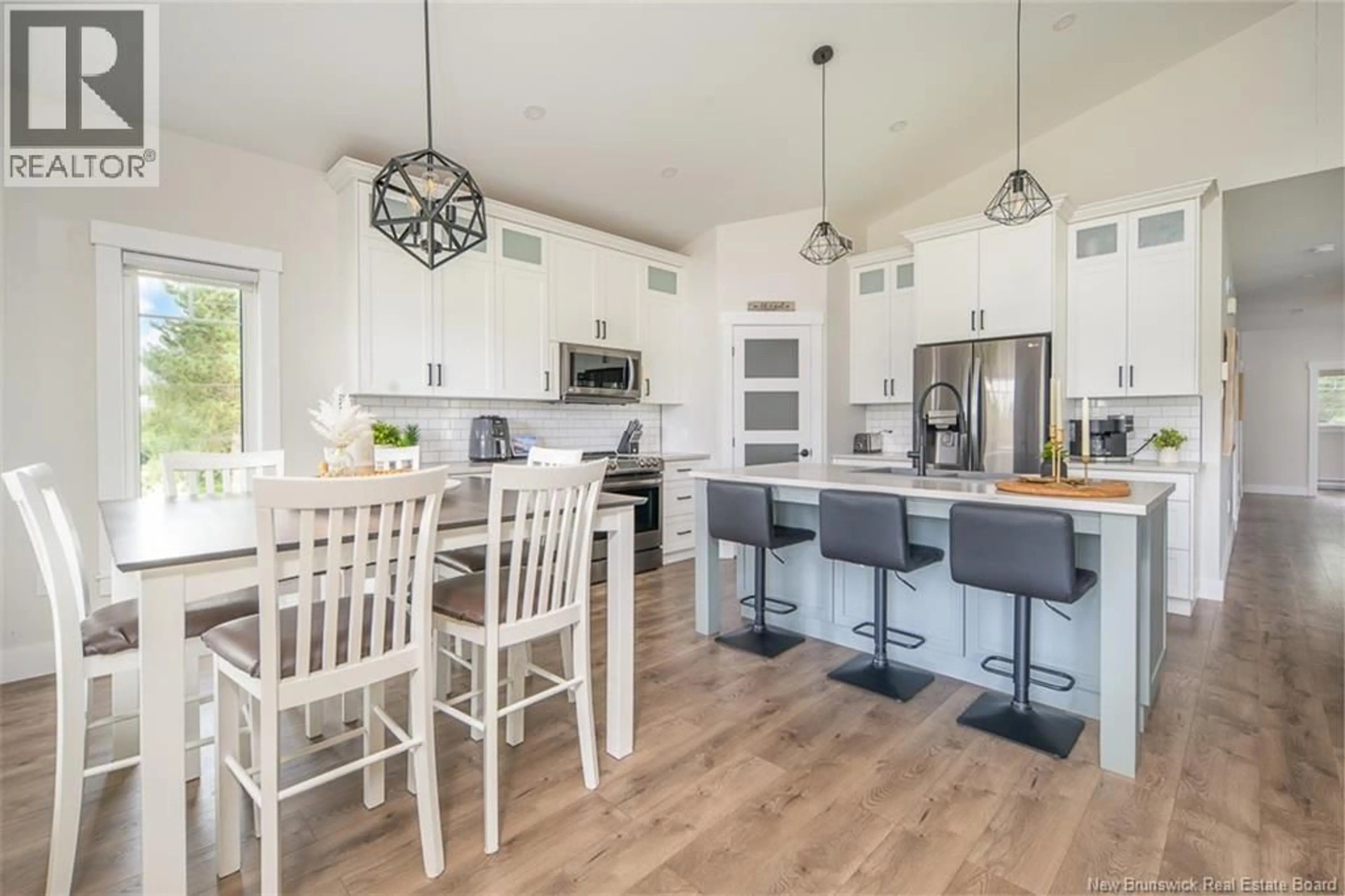 Open concept kitchen, wood/laminate floor for 25 SCENIC VIEW STREET, Island View New Brunswick E3E1A1
