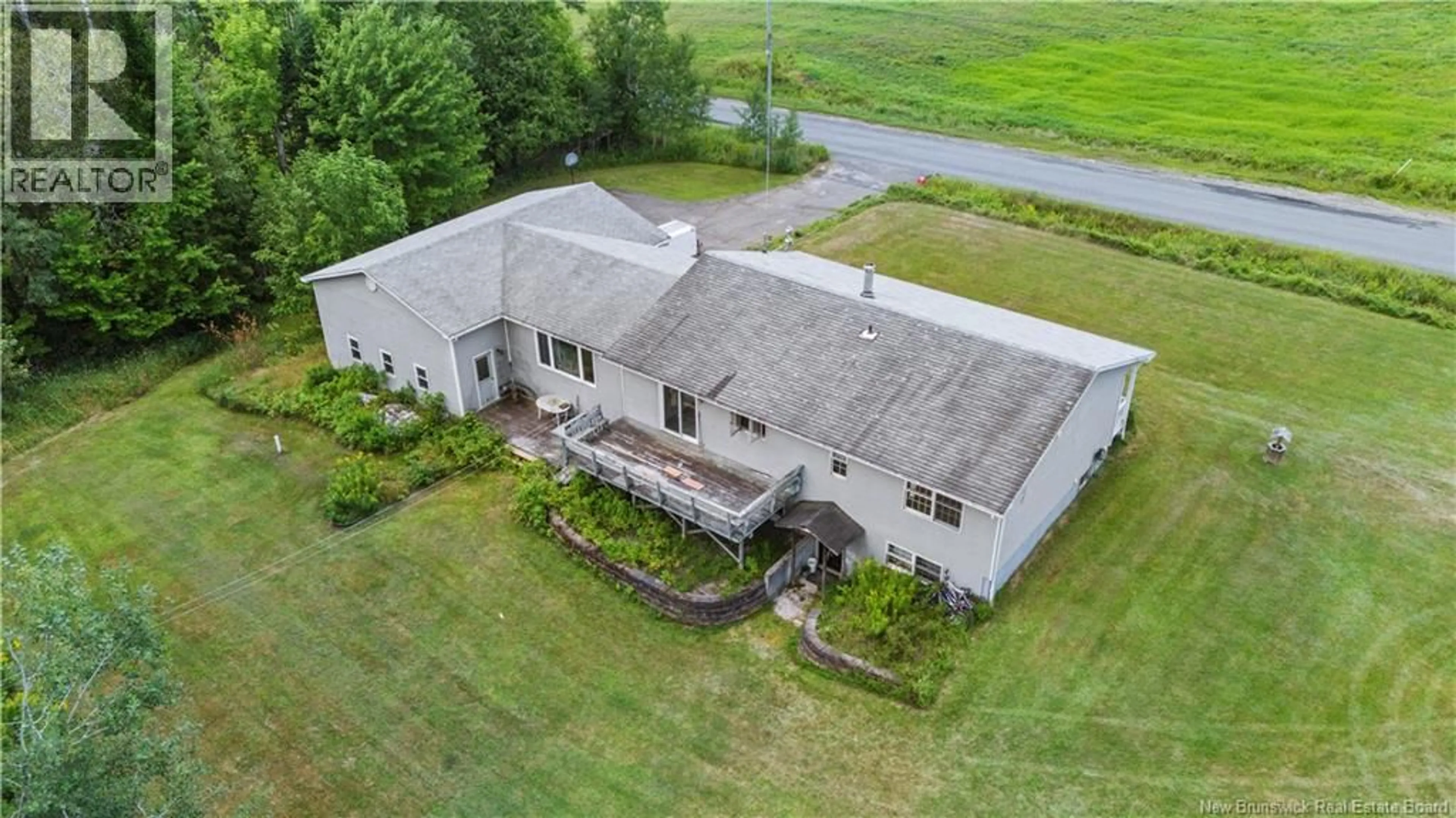 A pic from outside/outdoor area/front of a property/back of a property/a pic from drone, building for 330 TRIPP SETTLEMENT ROAD, Keswick Ridge New Brunswick E6L1W3