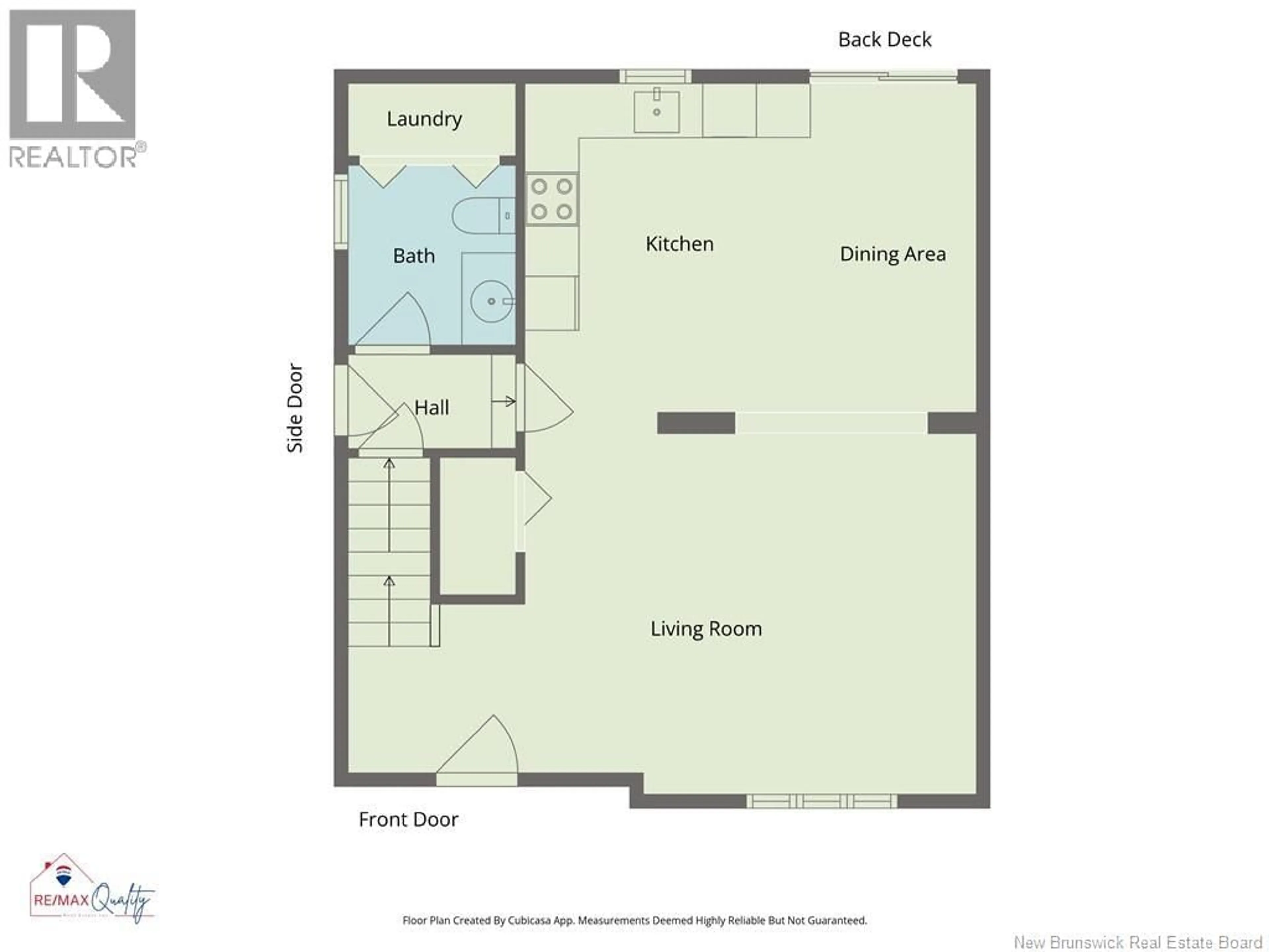 Floor plan for 50 NUGENT STREET, Dieppe New Brunswick E1A0S6