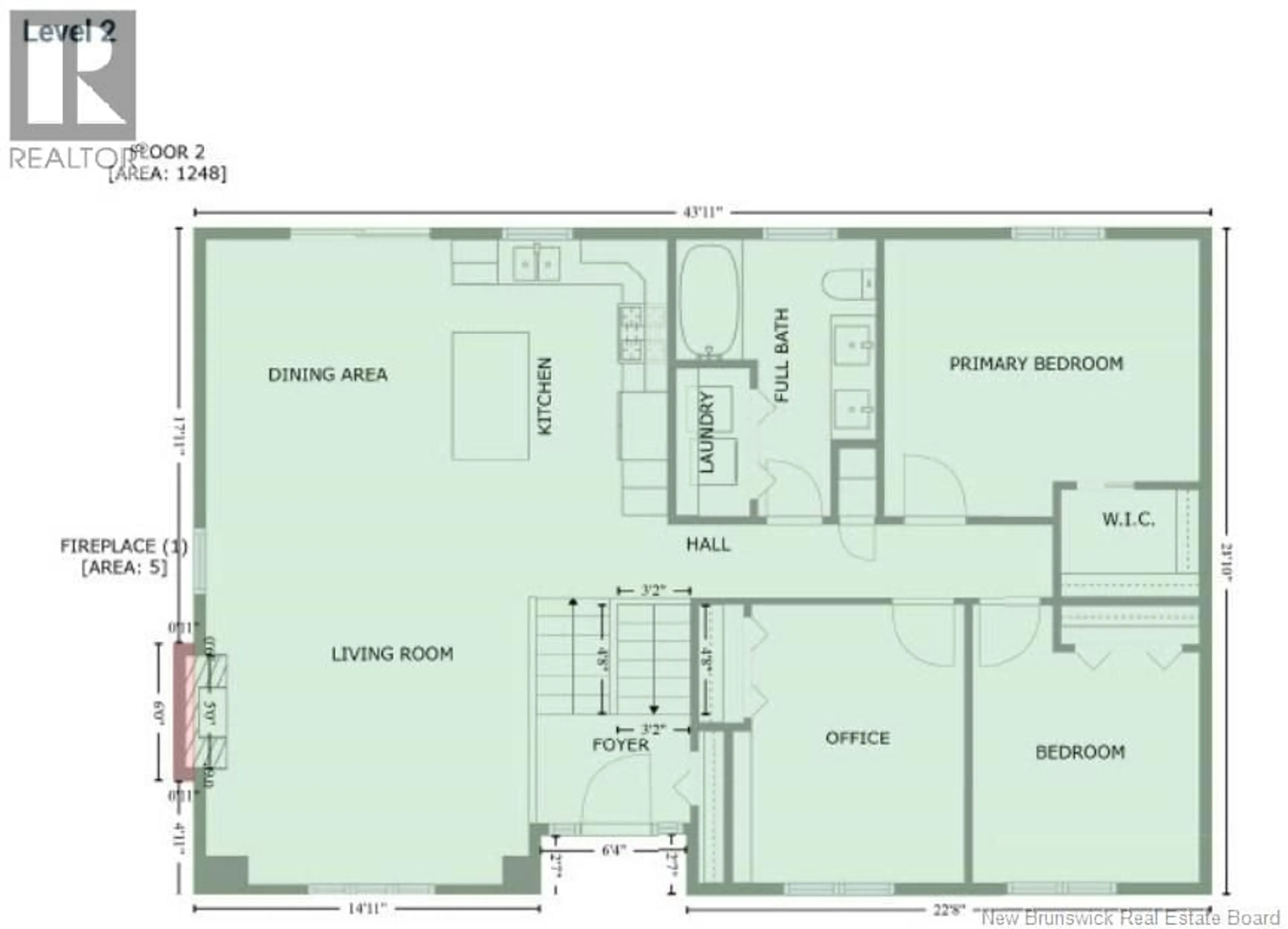 Floor plan for 16 LUXOR DRIVE, Riverview New Brunswick E1B0V8