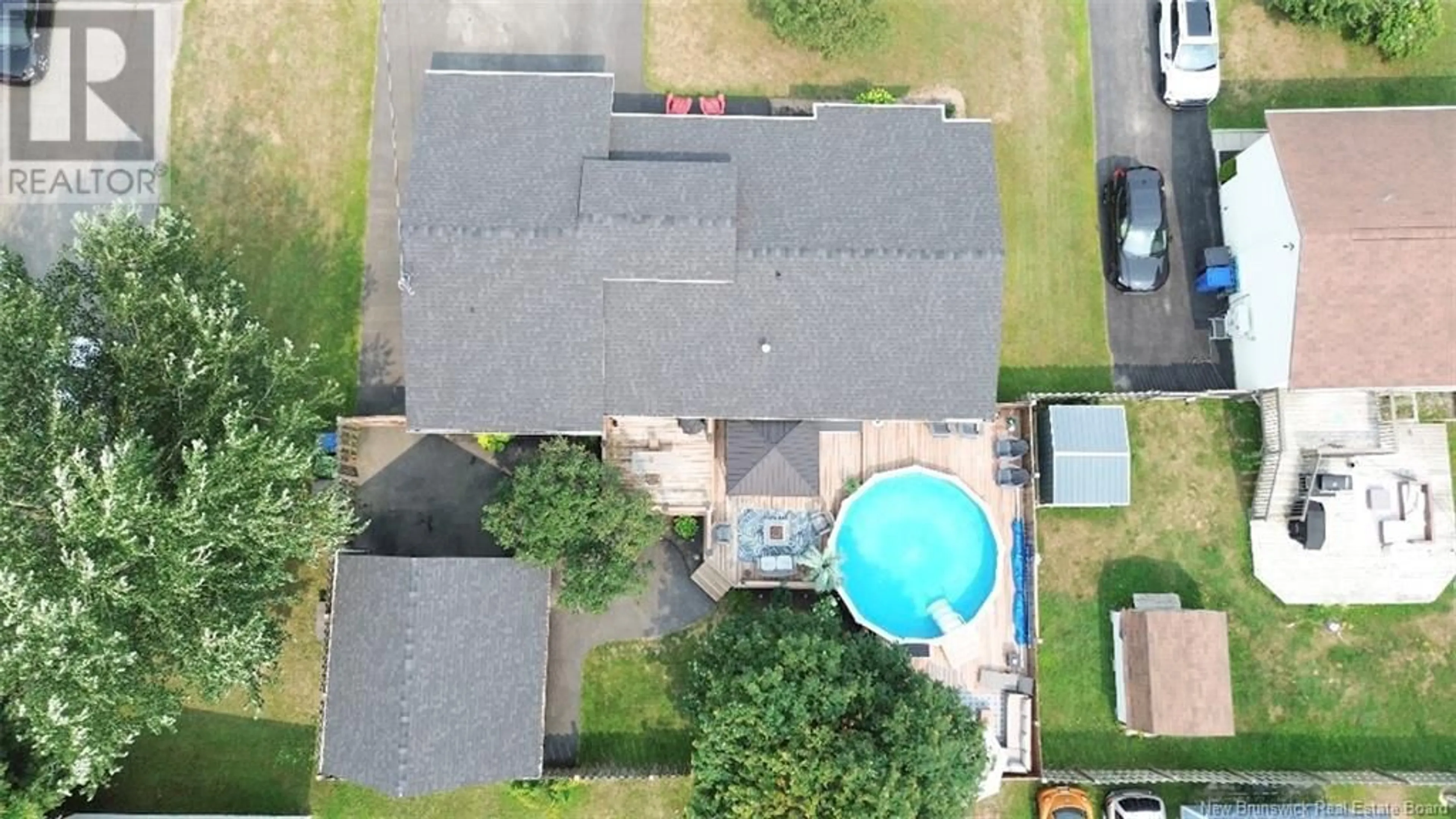 A pic from outside/outdoor area/front of a property/back of a property/a pic from drone, unknown for 182 RUE GAGNON, Beresford New Brunswick E8K1V3