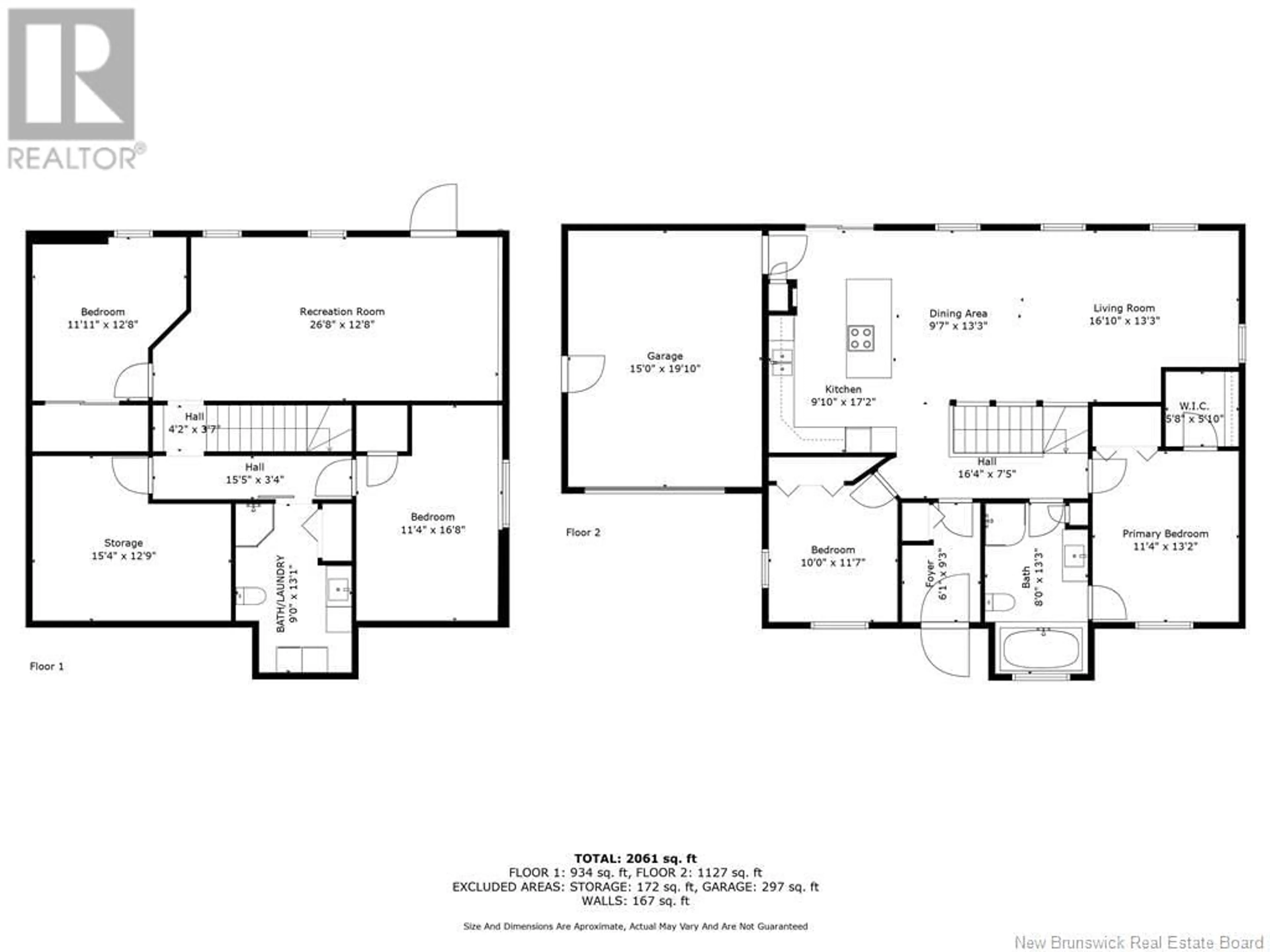 Floor plan for 162 DOREEN, Dieppe New Brunswick E1A7H7