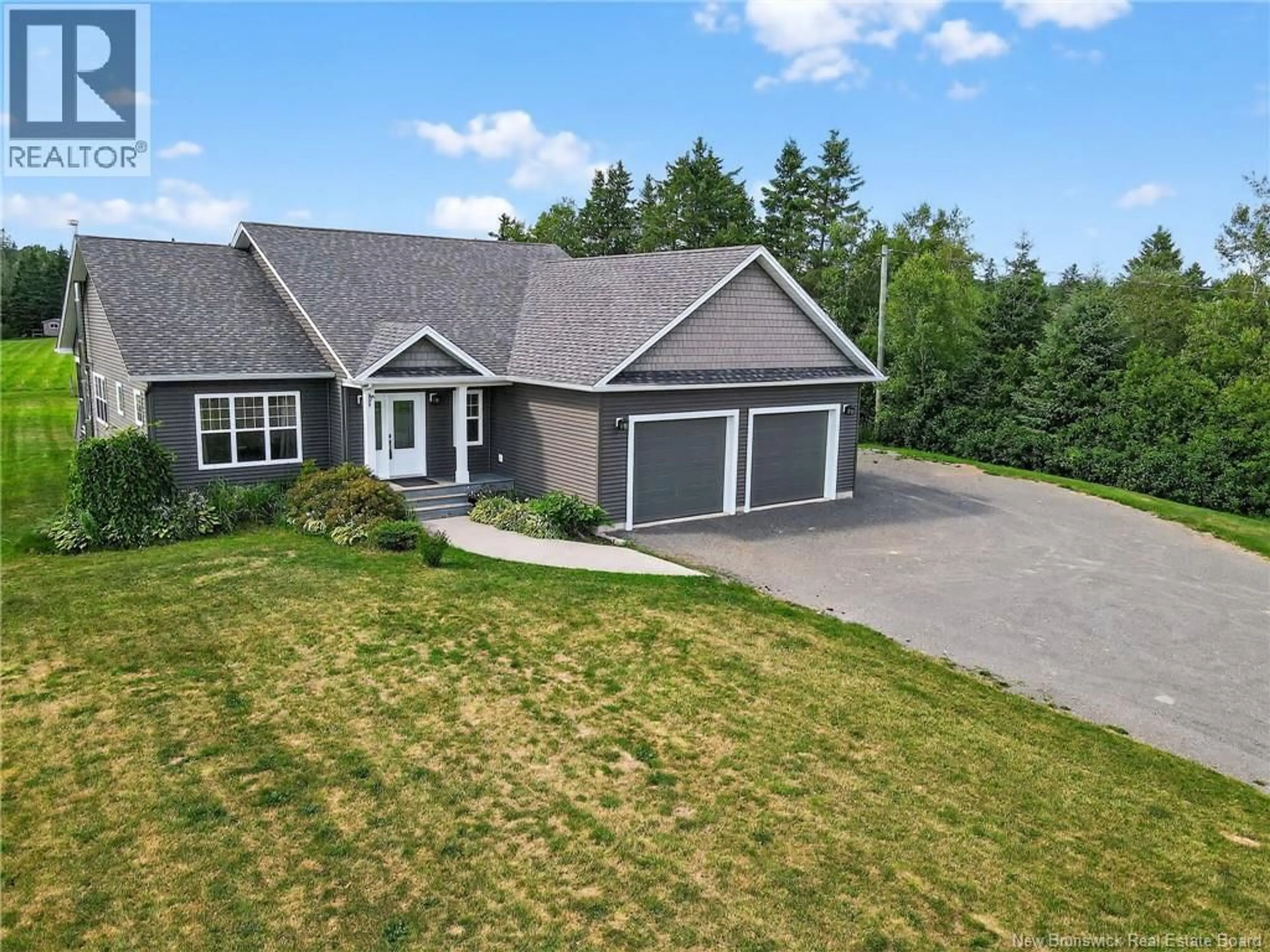 A pic from outside/outdoor area/front of a property/back of a property/a pic from drone, unknown for 3355 ROUTE 106, Salisbury New Brunswick E4J3H4