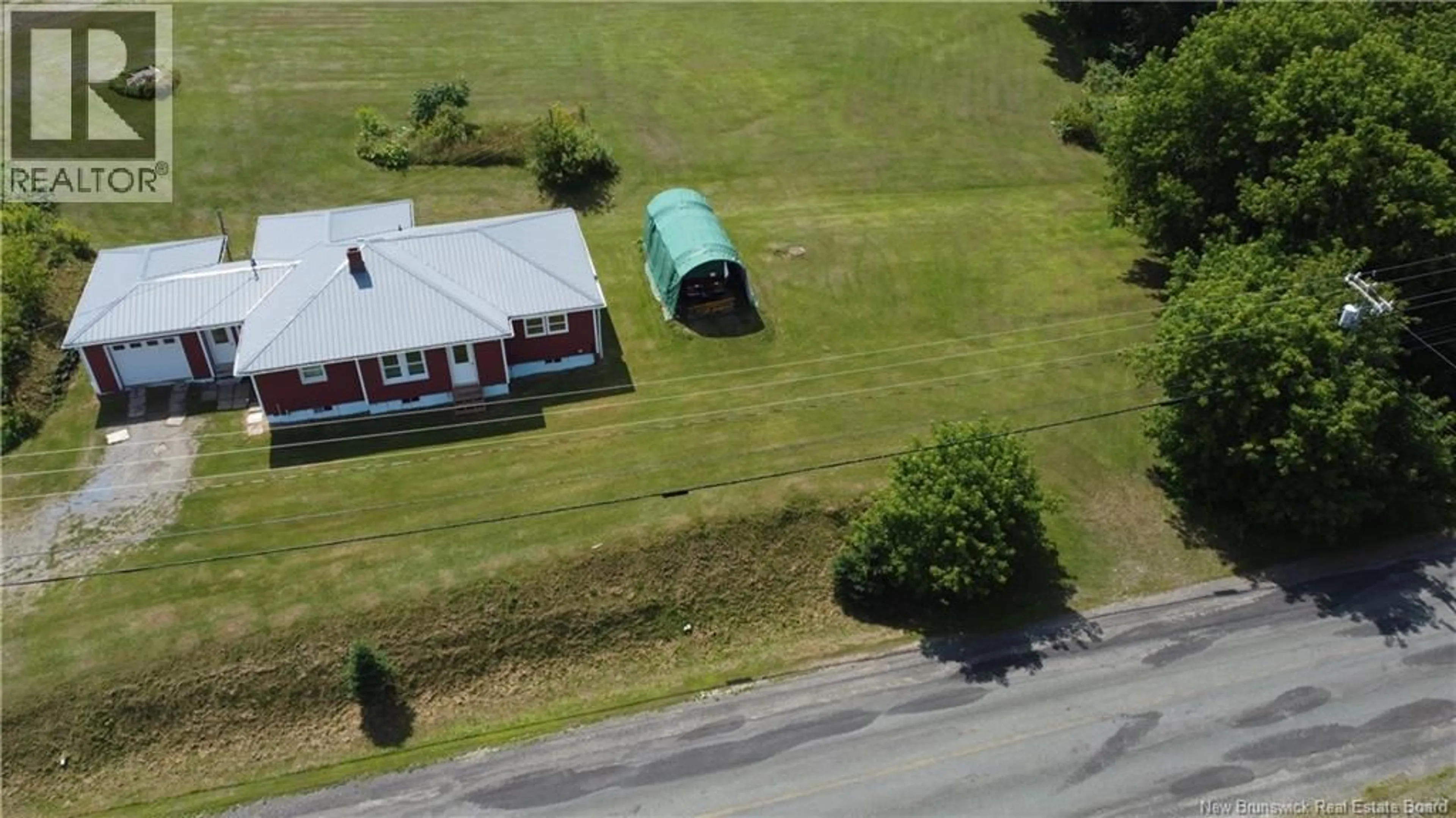A pic from outside/outdoor area/front of a property/back of a property/a pic from drone, unknown for 2459 103 ROUTE, Somerville New Brunswick E7P3B7