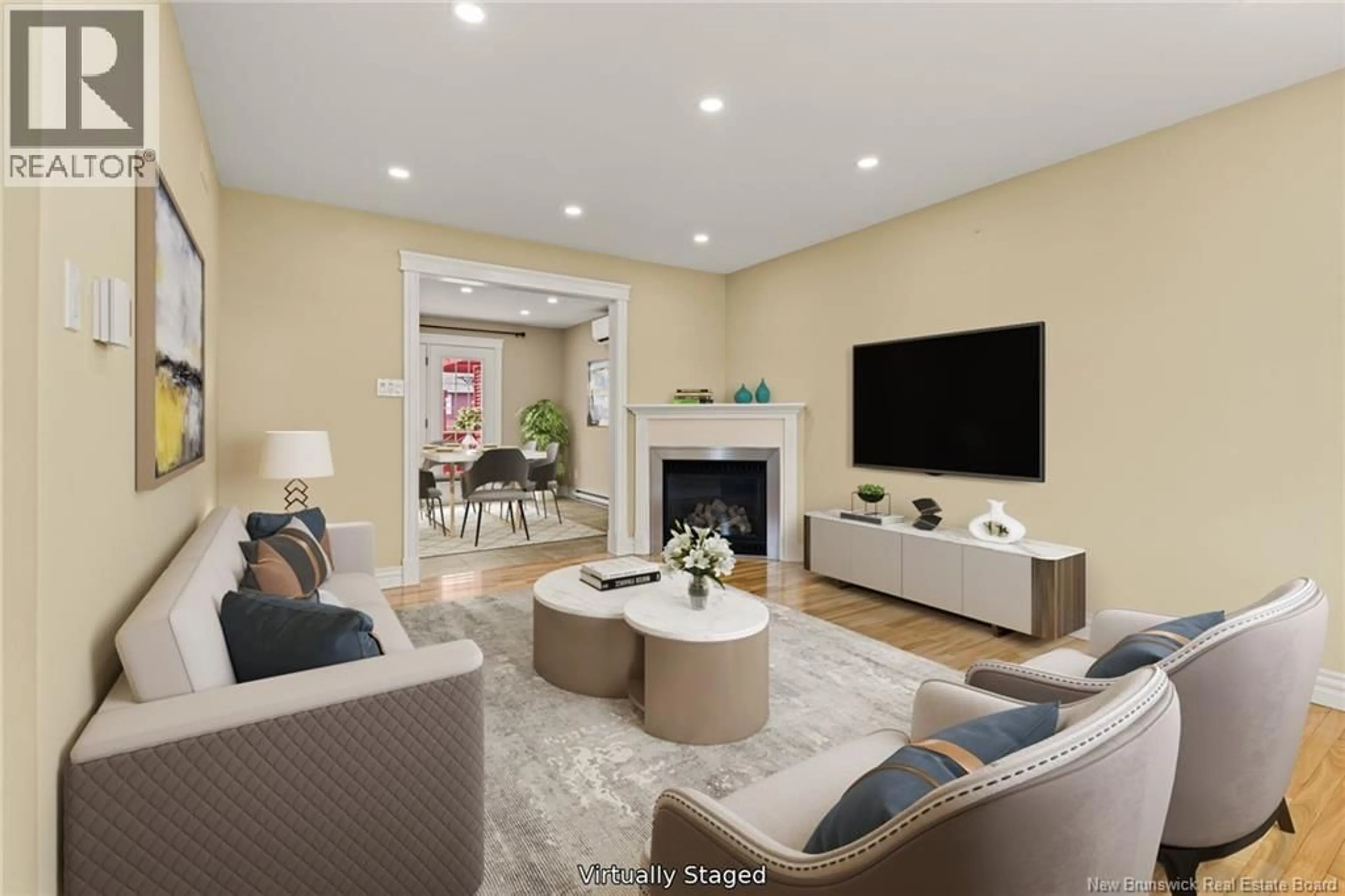 Living room with furniture, unknown for 47 FIELDBROOK, Moncton New Brunswick E1G5K9