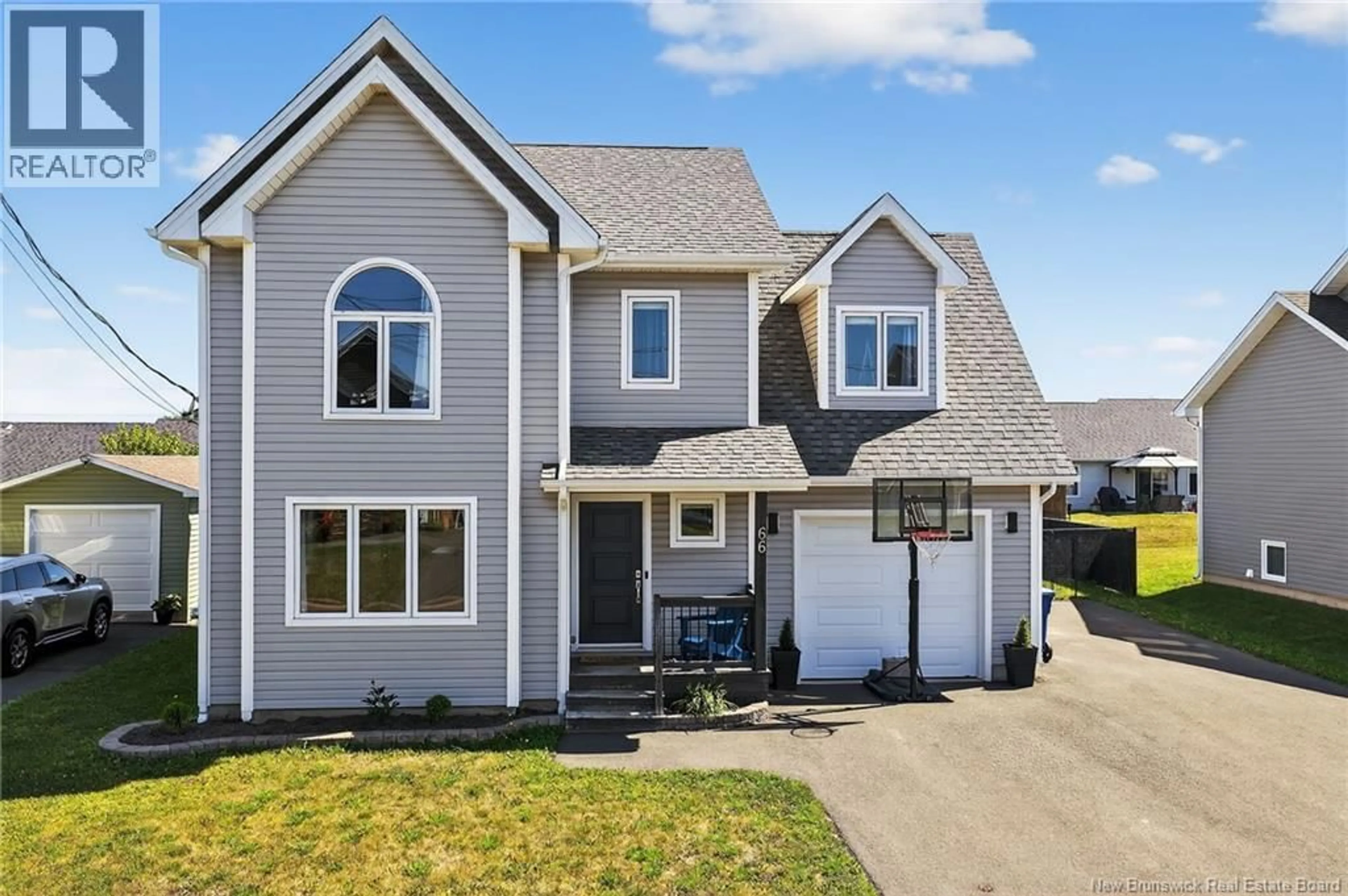 Home with vinyl exterior material, street for 66 LAFOREST STREET, Shediac New Brunswick E4P0P9