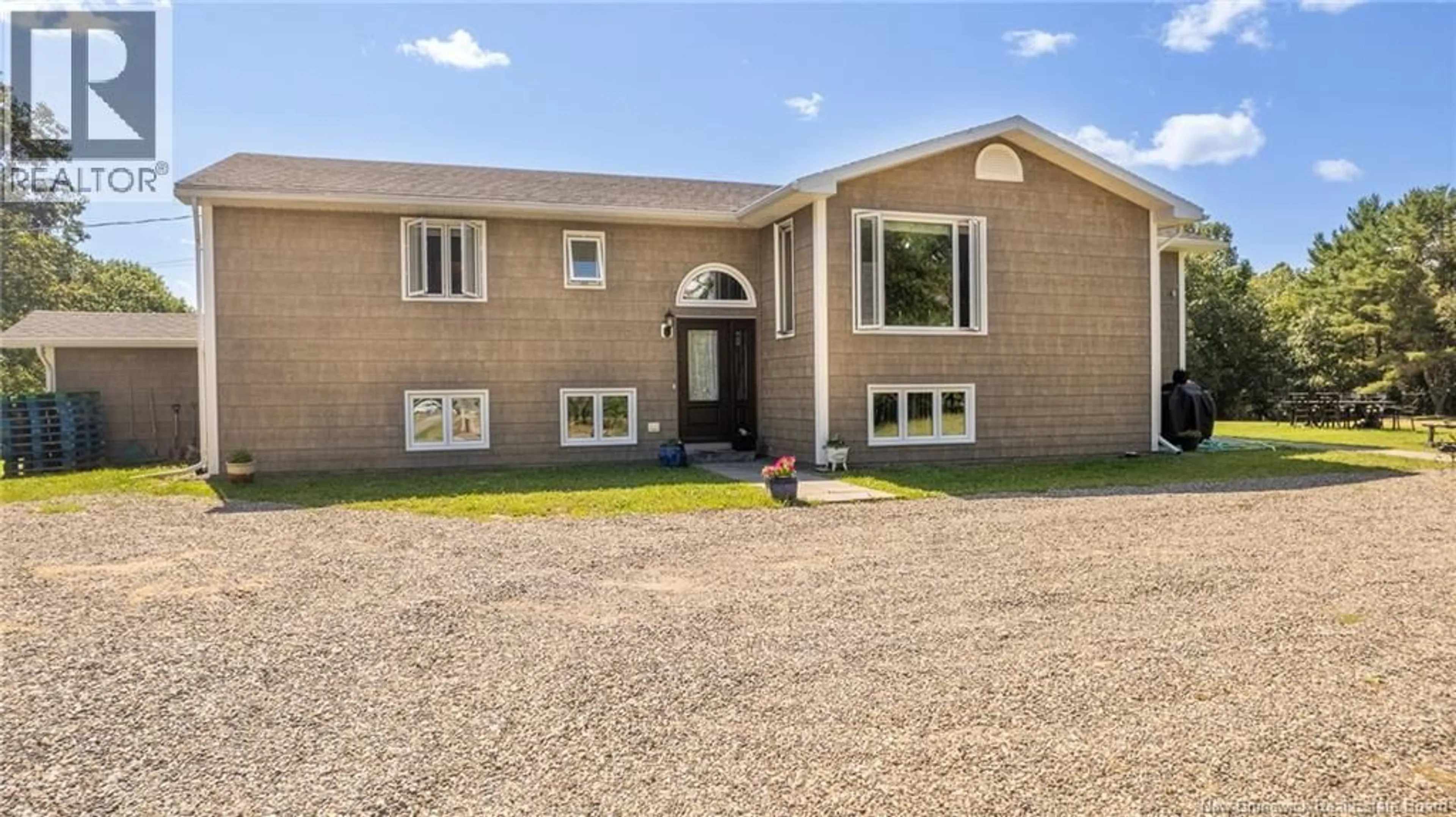 Home with vinyl exterior material, street for 441 LEDGE ROAD, Crocker Hill New Brunswick E3L3N5