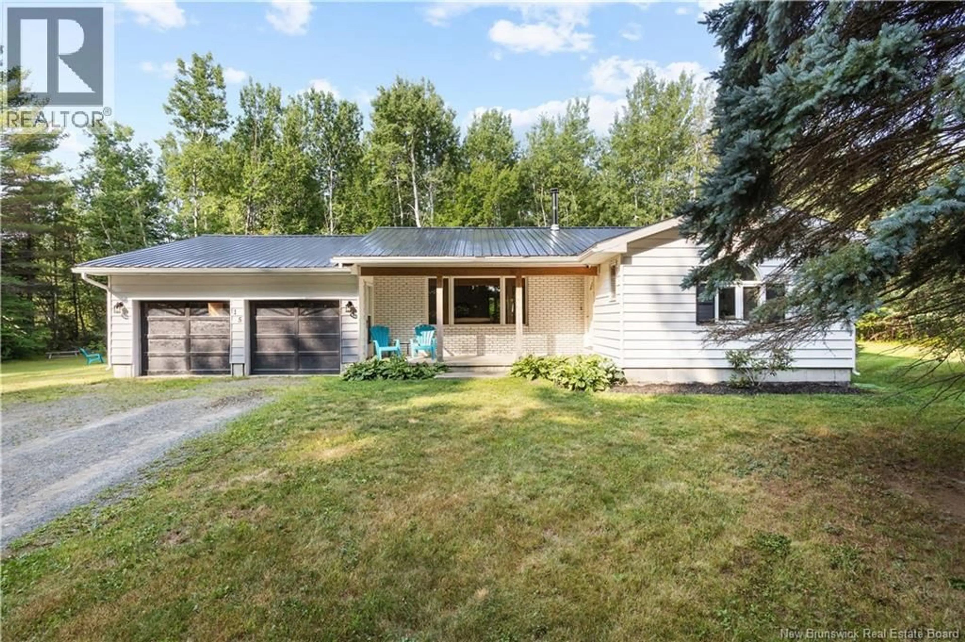 Home with vinyl exterior material, street for 15 MCKINNON ROAD, Miramichi New Brunswick E1V5Y1