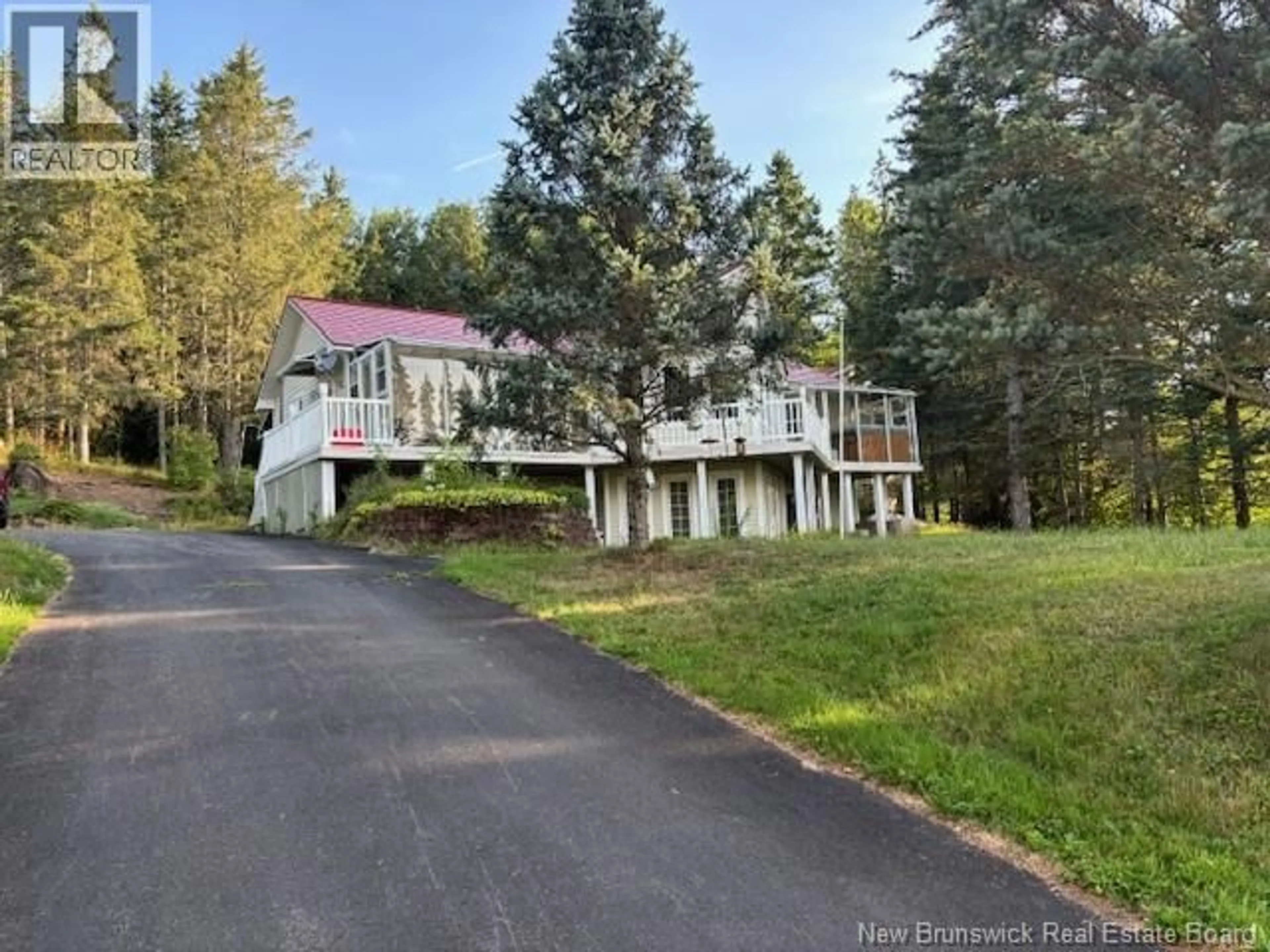 A pic from outside/outdoor area/front of a property/back of a property/a pic from drone, unknown for 531 BACK ROAD, Penobsquis New Brunswick E4G1Z5