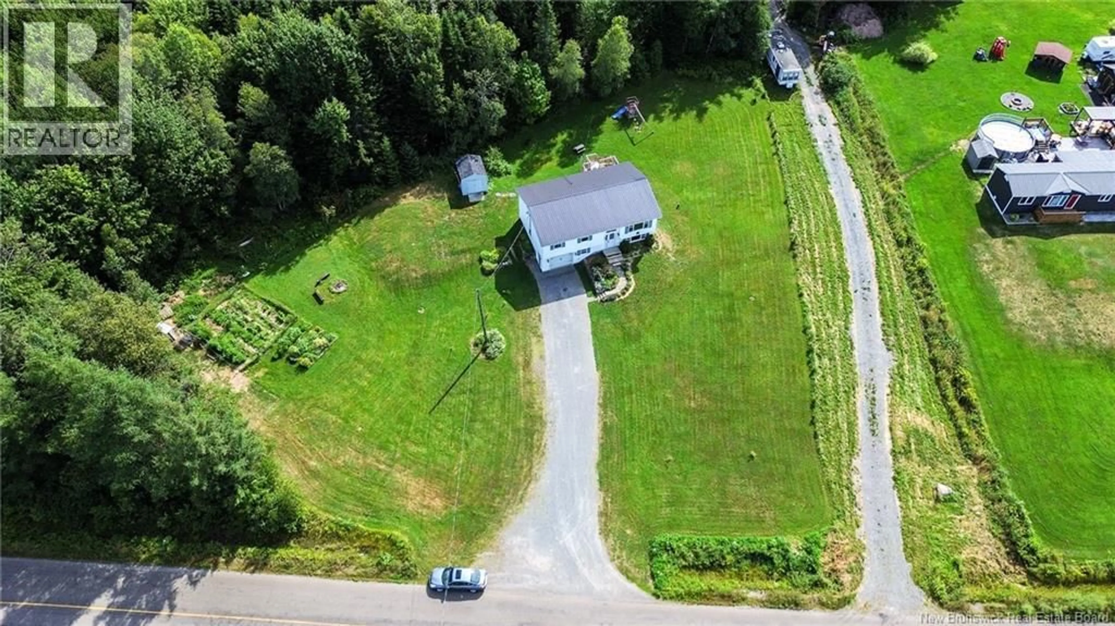 A pic from outside/outdoor area/front of a property/back of a property/a pic from drone, unknown for 458 KINGSLEY ROAD, Kingsley New Brunswick E3G6E7