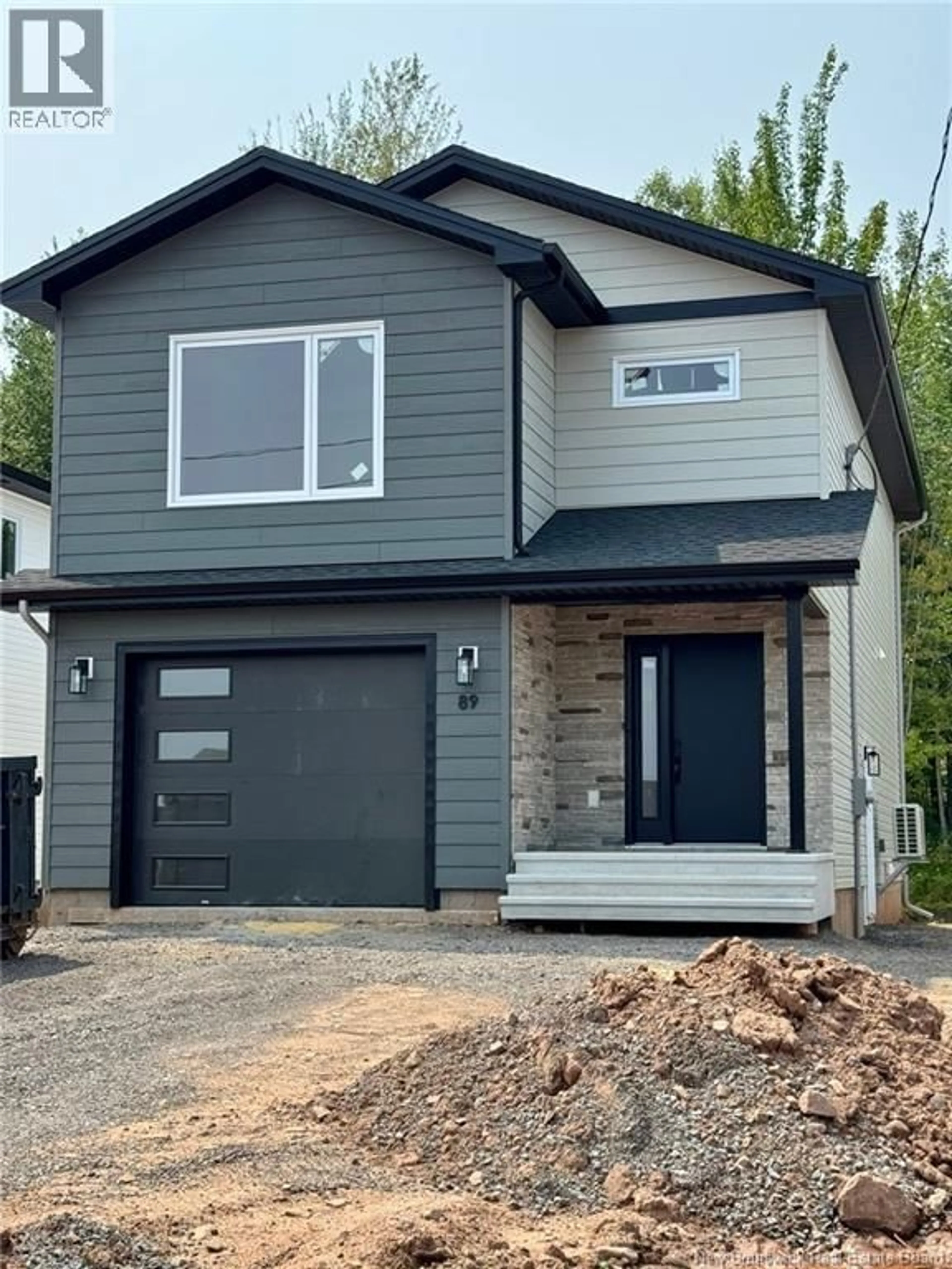 Home with vinyl exterior material, street for 89 ROSENBURG STREET, Moncton New Brunswick E1G6E9