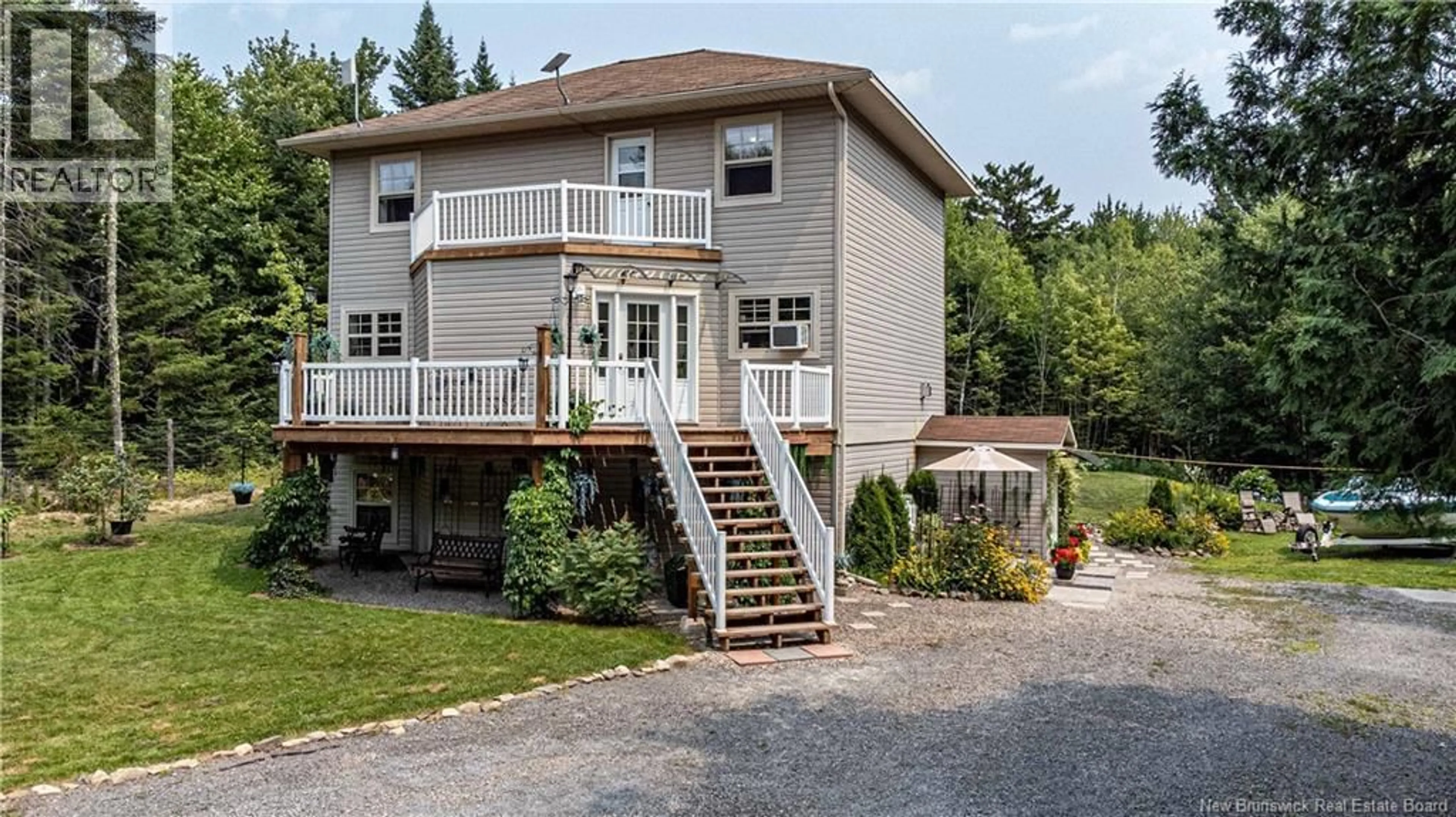 Home with vinyl exterior material, unknown for 296 UPPER DURHAM ROAD, Durham Bridge New Brunswick E6C1C9