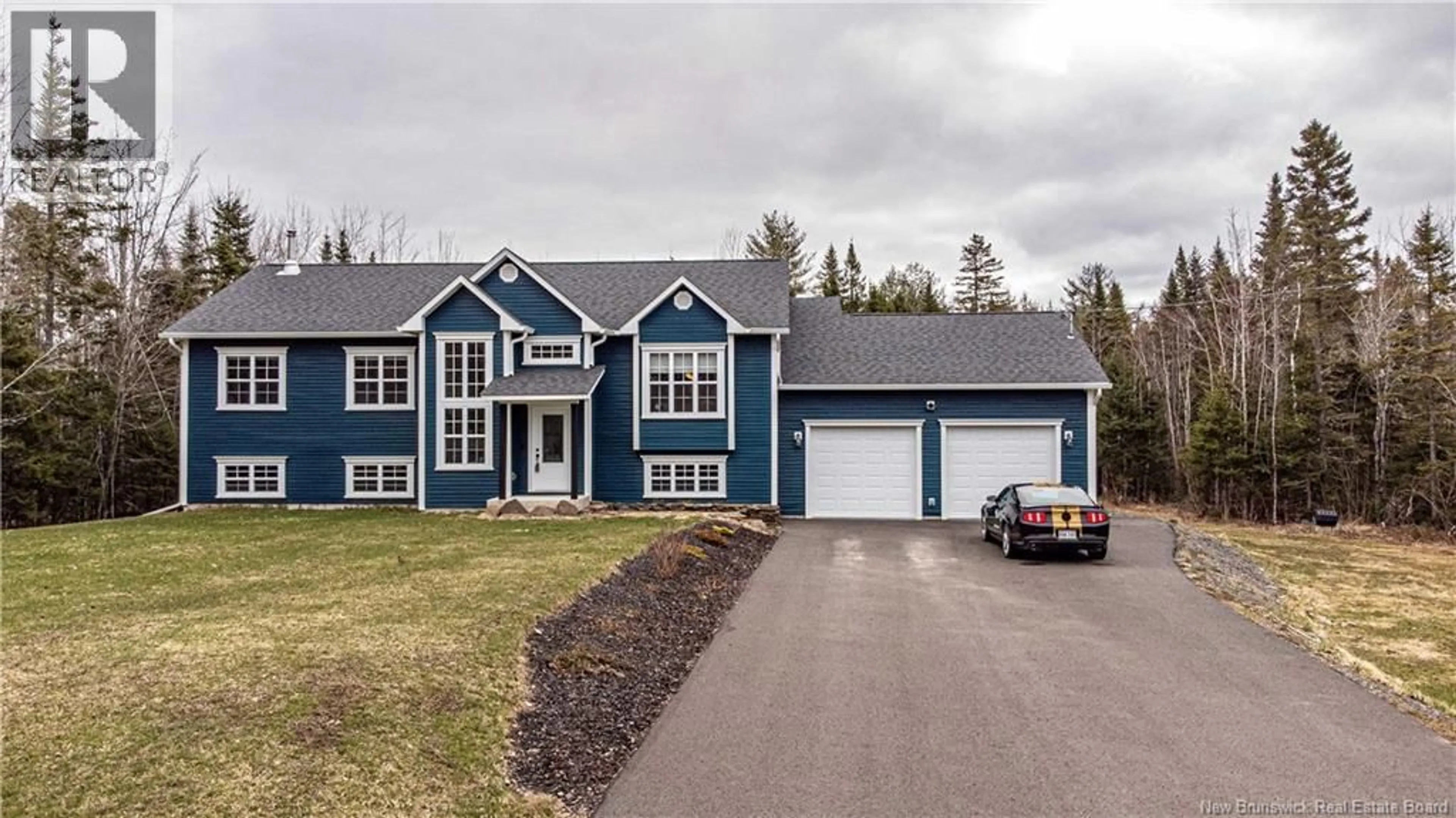 Home with vinyl exterior material, street for 1410 POST ROAD, Rusagonis New Brunswick E3B7Y2