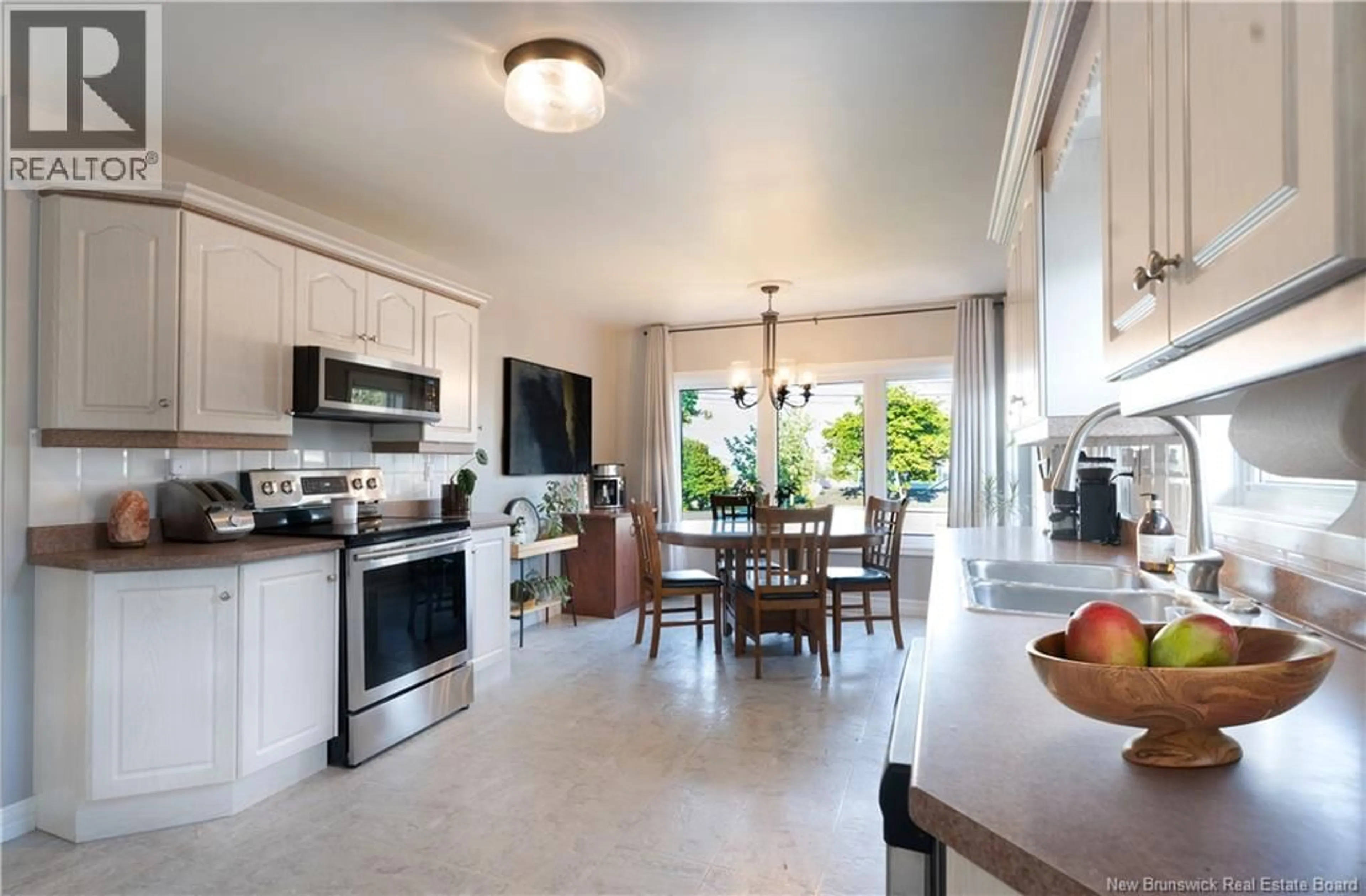 Open concept kitchen, ceramic/tile floor for 172 D'ASTOUS STREET, Dalhousie New Brunswick E8C1M2