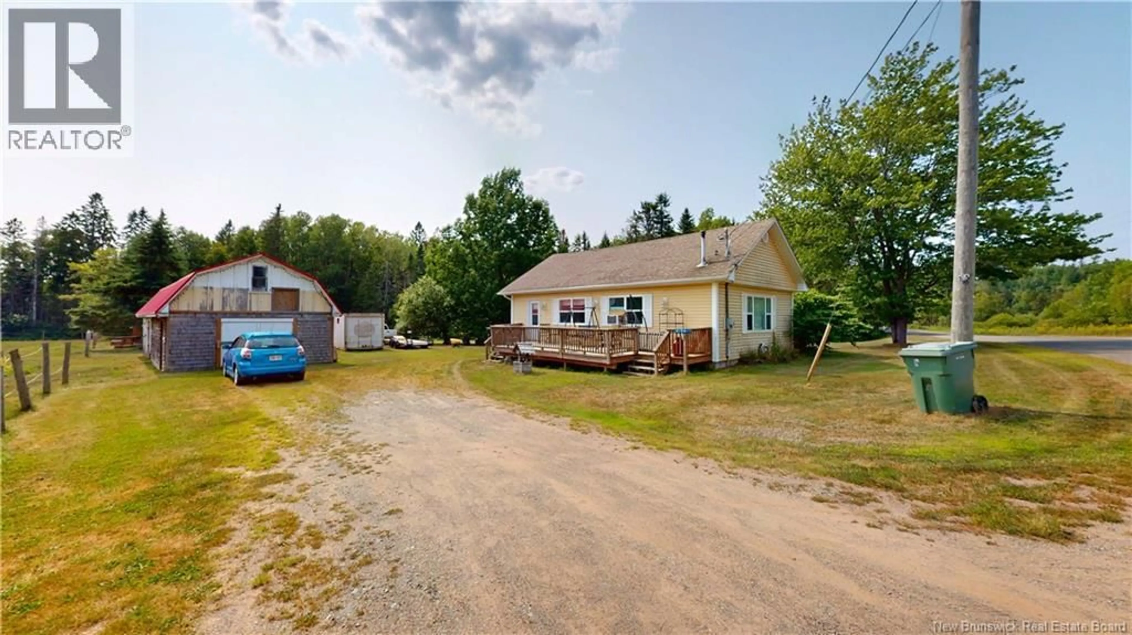 A pic from outside/outdoor area/front of a property/back of a property/a pic from drone, street for 4194 710 ROUTE ROUTE, Hatfield Point New Brunswick E5T2V2