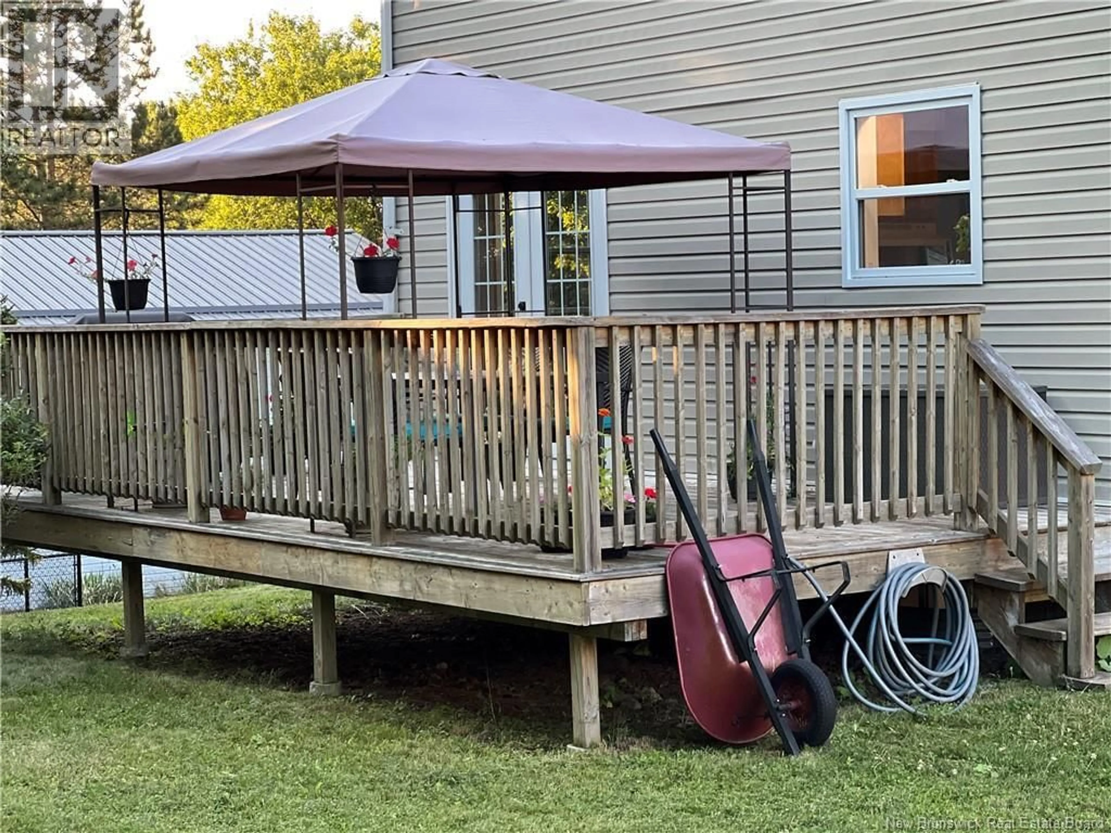 Patio, water/lake/river/ocean view for 30 SAUNDERS DRIVE, Quispamsis New Brunswick E2E1J7