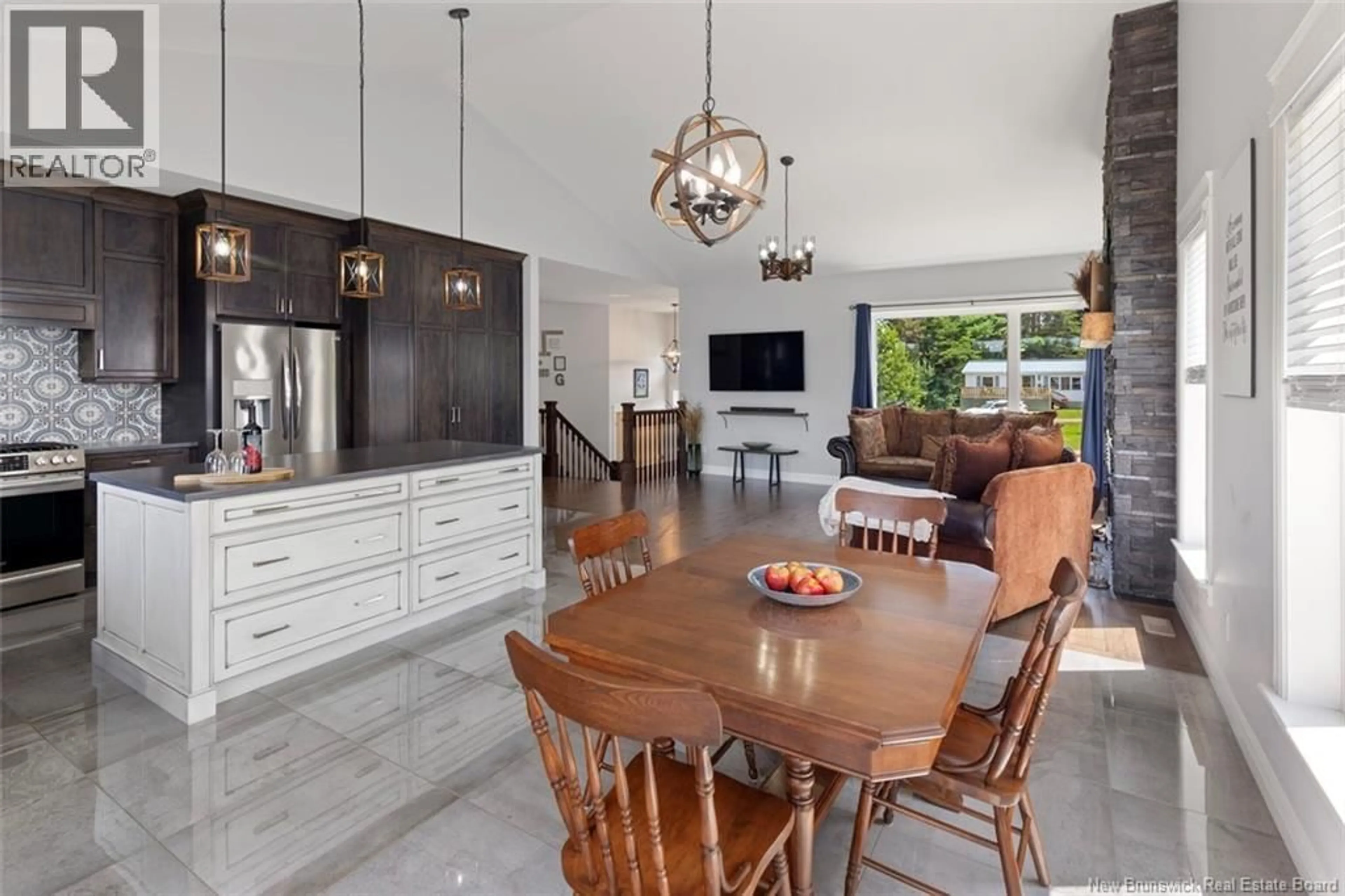 Open concept kitchen, ceramic/tile floor for 7 WEST MAIN STREET, Port Elgin New Brunswick E4M1L6