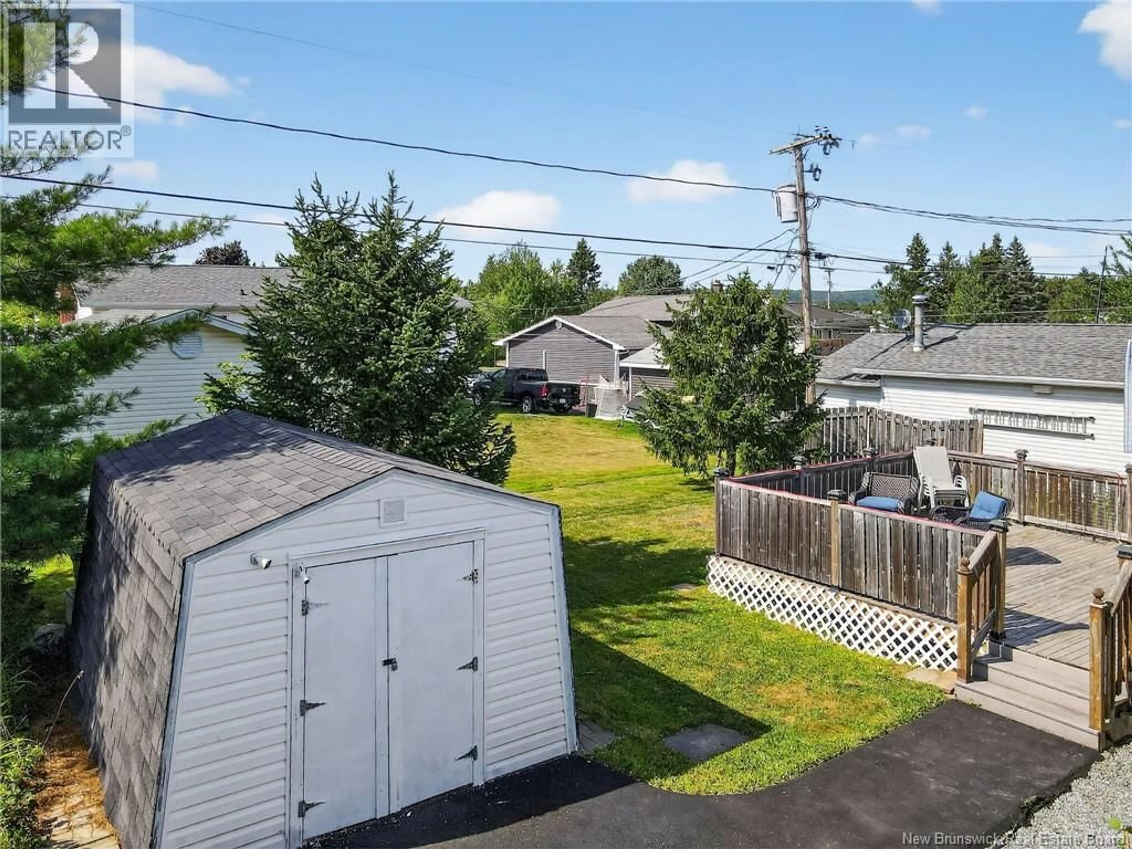 A pic from outside/outdoor area/front of a property/back of a property/a pic from drone, street for 56 MORNINGSIDE, Moncton New Brunswick E1G1N8