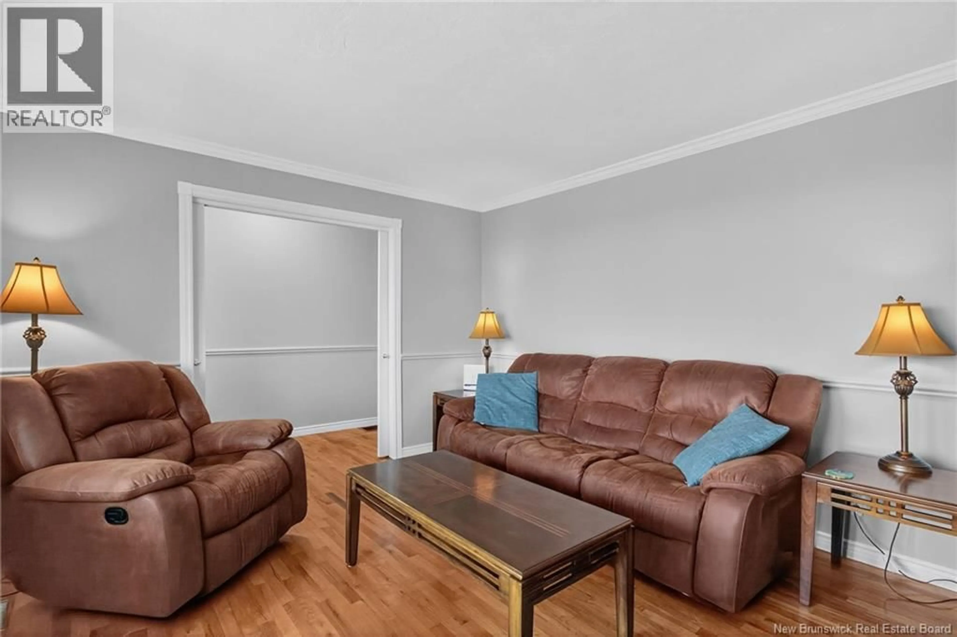 Living room with furniture, wood/laminate floor for 3079 ROUTE 535, Cocagne New Brunswick E4R3E3