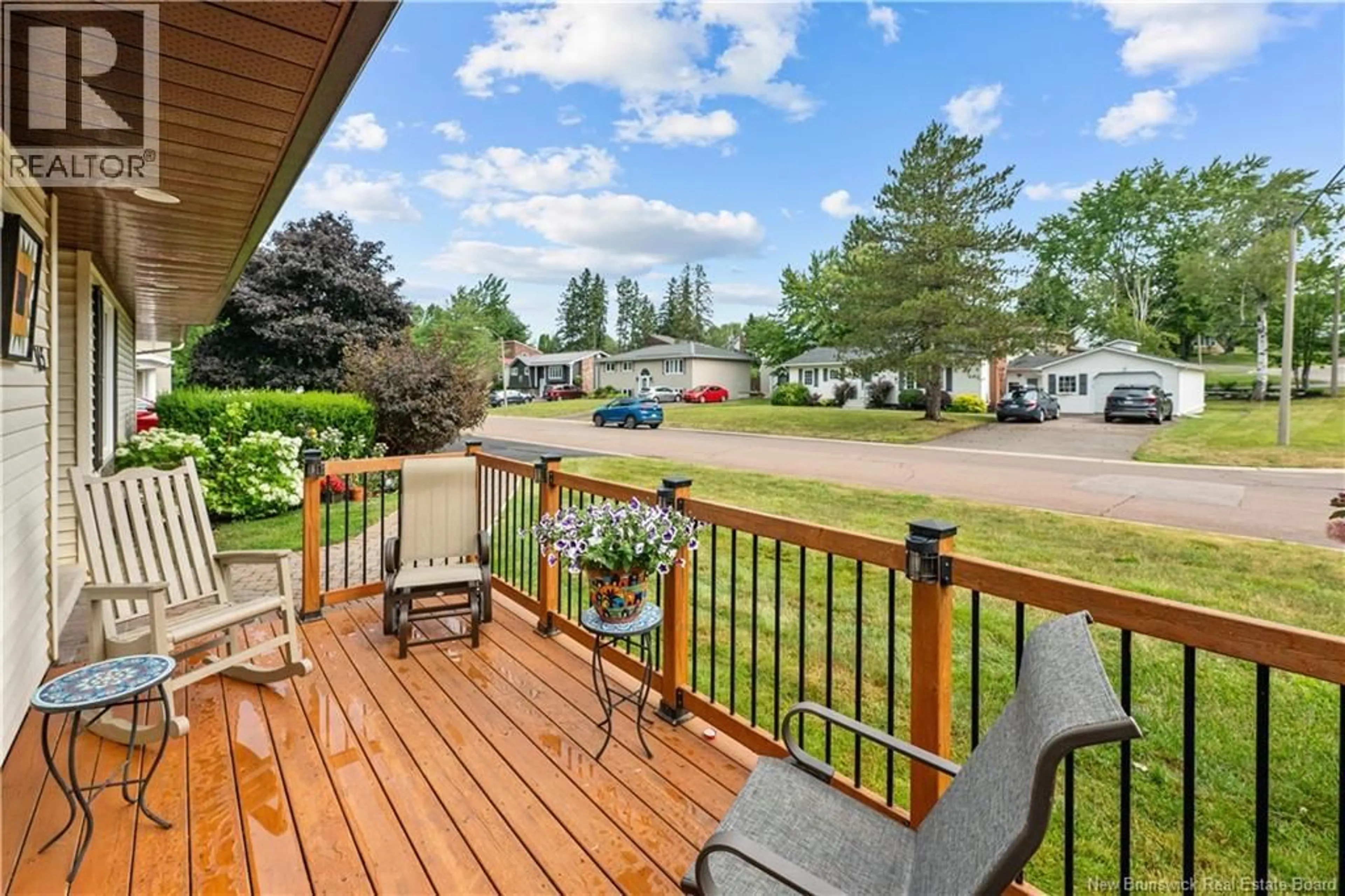Patio, water/lake/river/ocean view for 115 CANUSA, Riverview New Brunswick E1B2W6