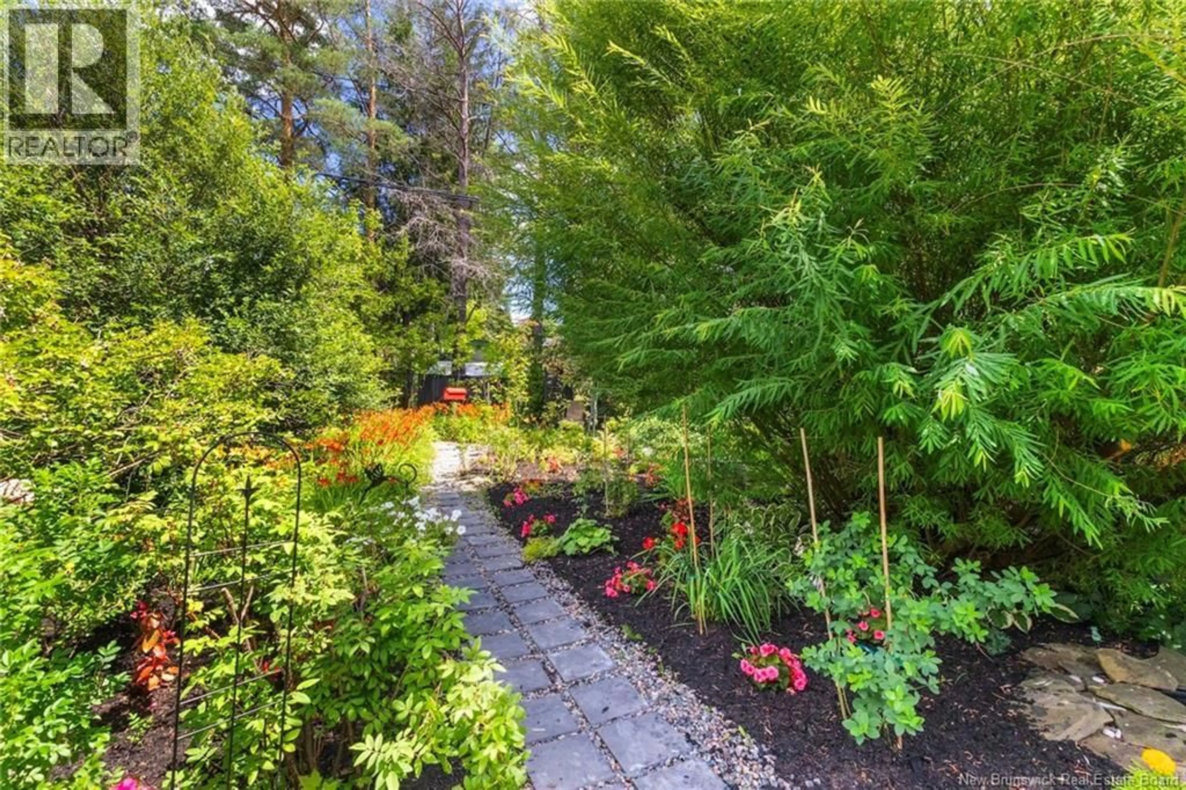 Patio, forest/trees view for 220 MCKEEN STREET, Fredericton New Brunswick E3A2R1
